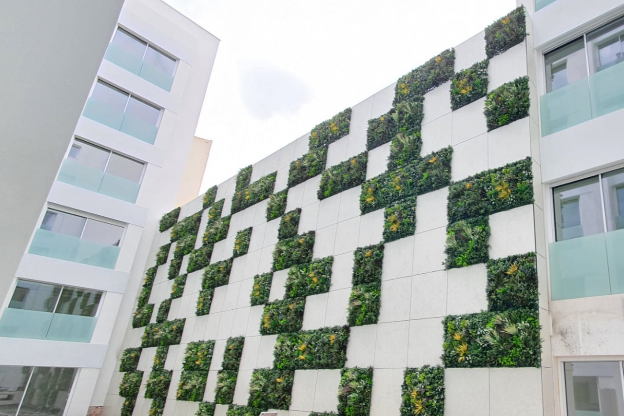 Los expertos de Unicesped definen el jardín vertical artificial como la tendencia de esta década