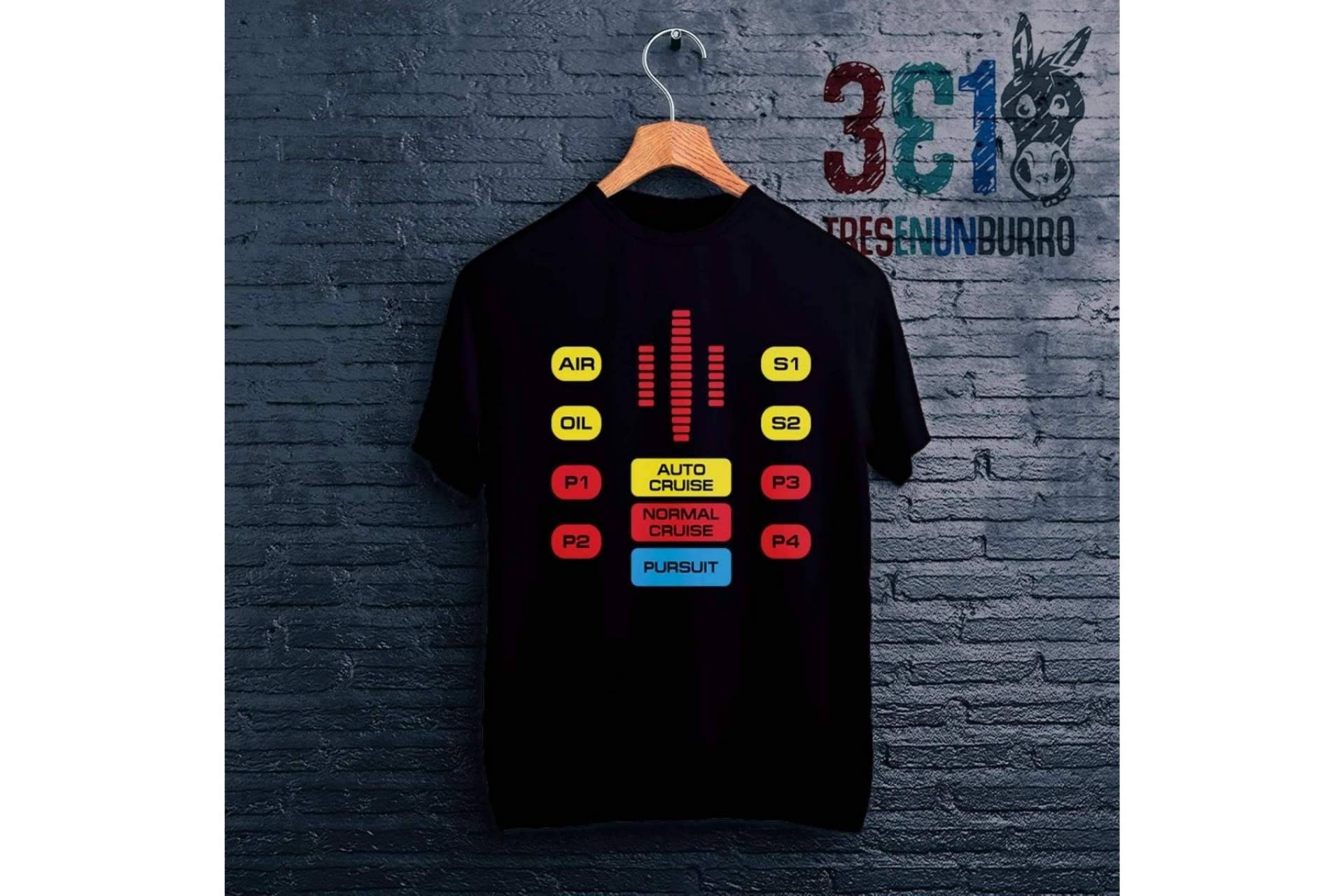 Tres en un Burro: camisetas retro