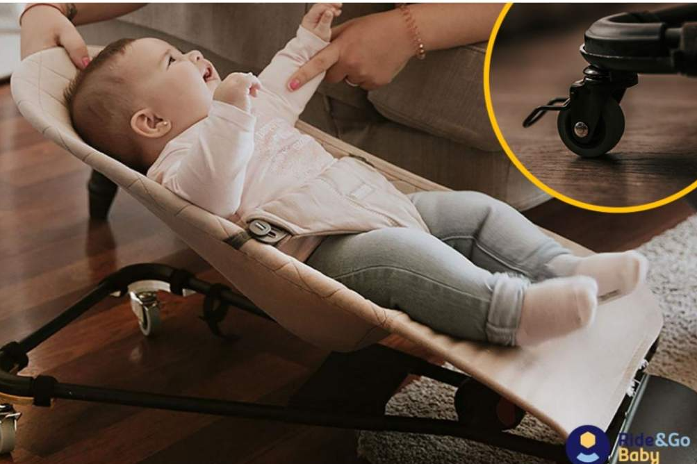 Ride&Go ha creado las ruedas para hamacas infantiles que están siendo una revolución