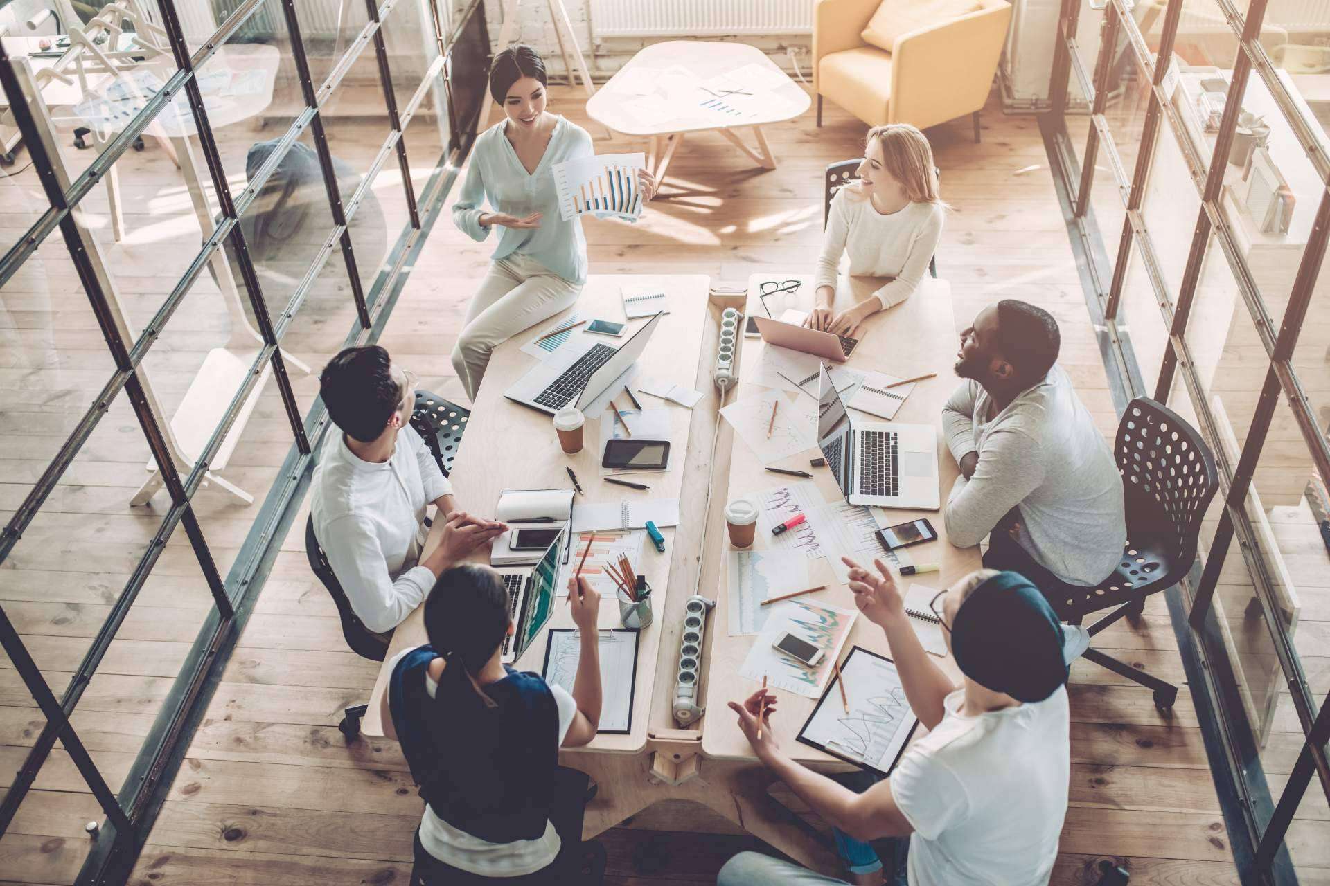 Alquiler de oficina en el coworking en el centro de Madrid, The Star Coworking