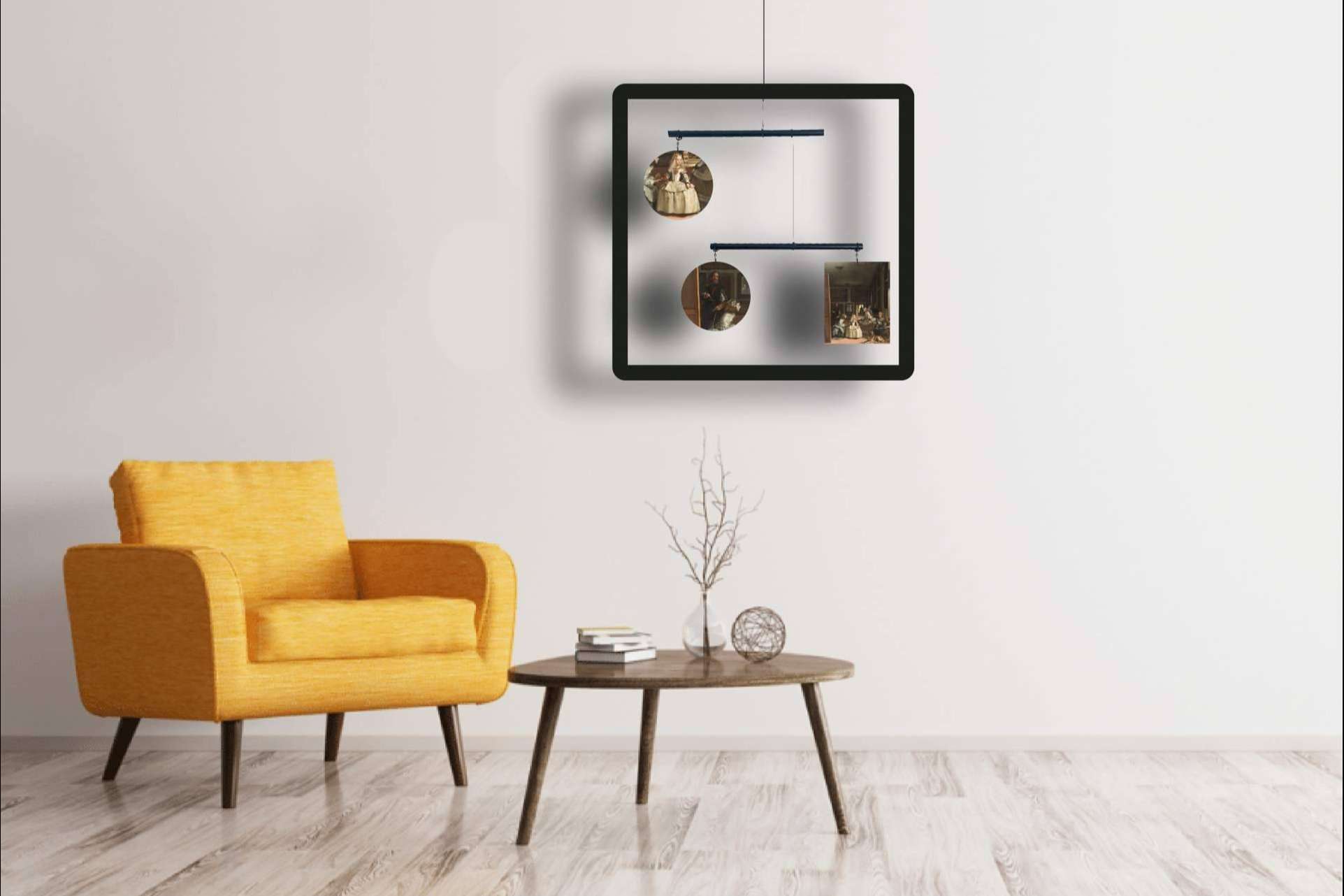 ElGir elabora hanging mobile y standing mobile, móviles únicos hechos a mano