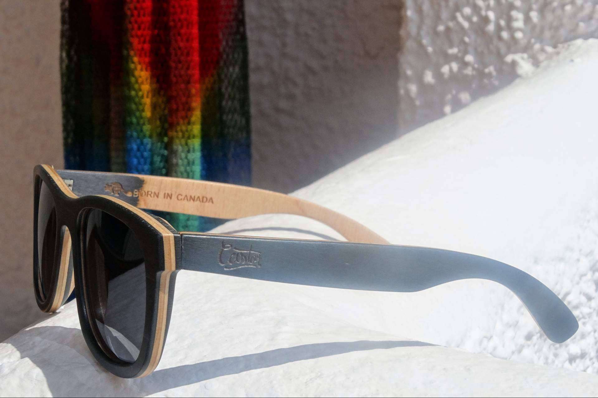 Las gafas de madera eco, una de las grandes apuestas de la empresa ecofriendly Castor Sunglasses