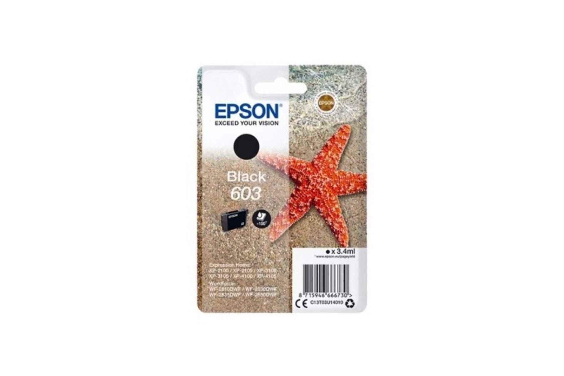 Venta de consumibles originales de Epson 603 en la tienda Click and Toner