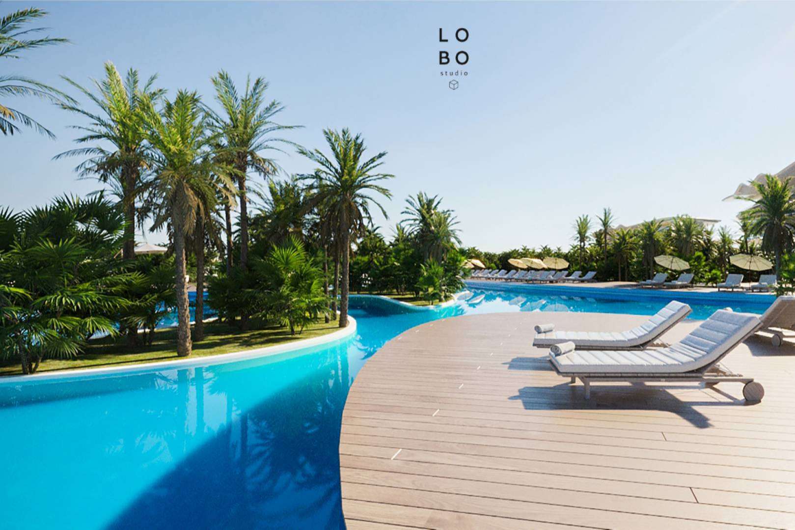 Arquitectura: el innovador Render Hotel de Lobo Studio