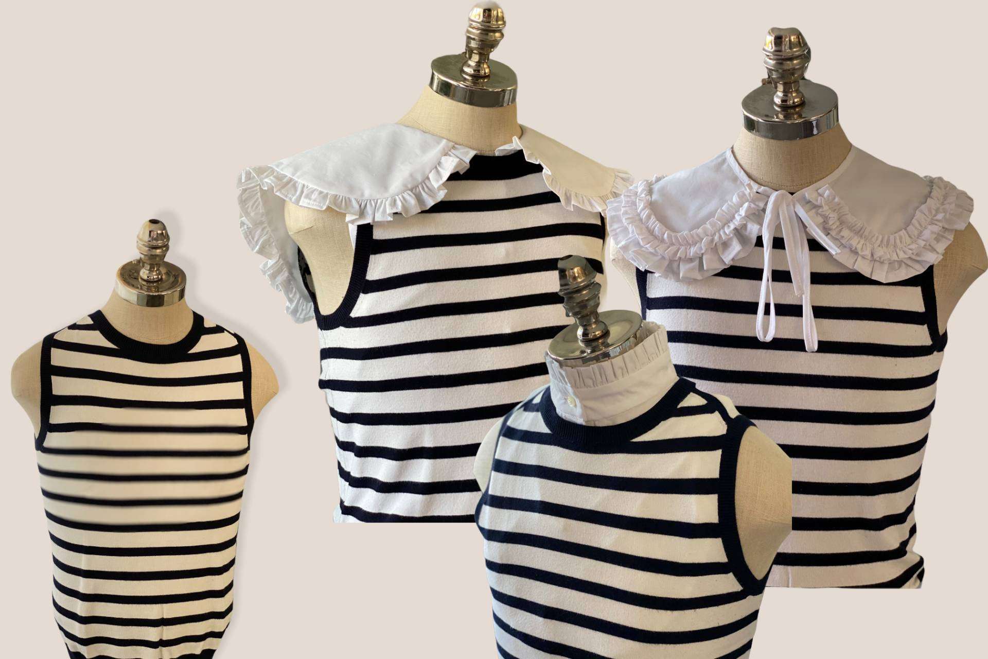 VinicaMoon apuesta por los complementos con sus cuellos de camisas desmontables