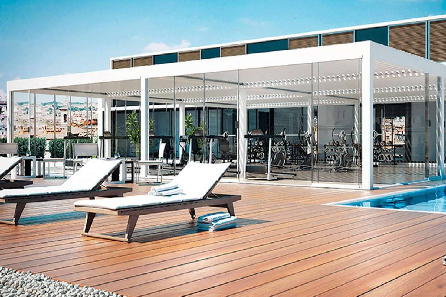 ¿Qué tipos de pérgola bioclimática existen? Macma Bioclimatics