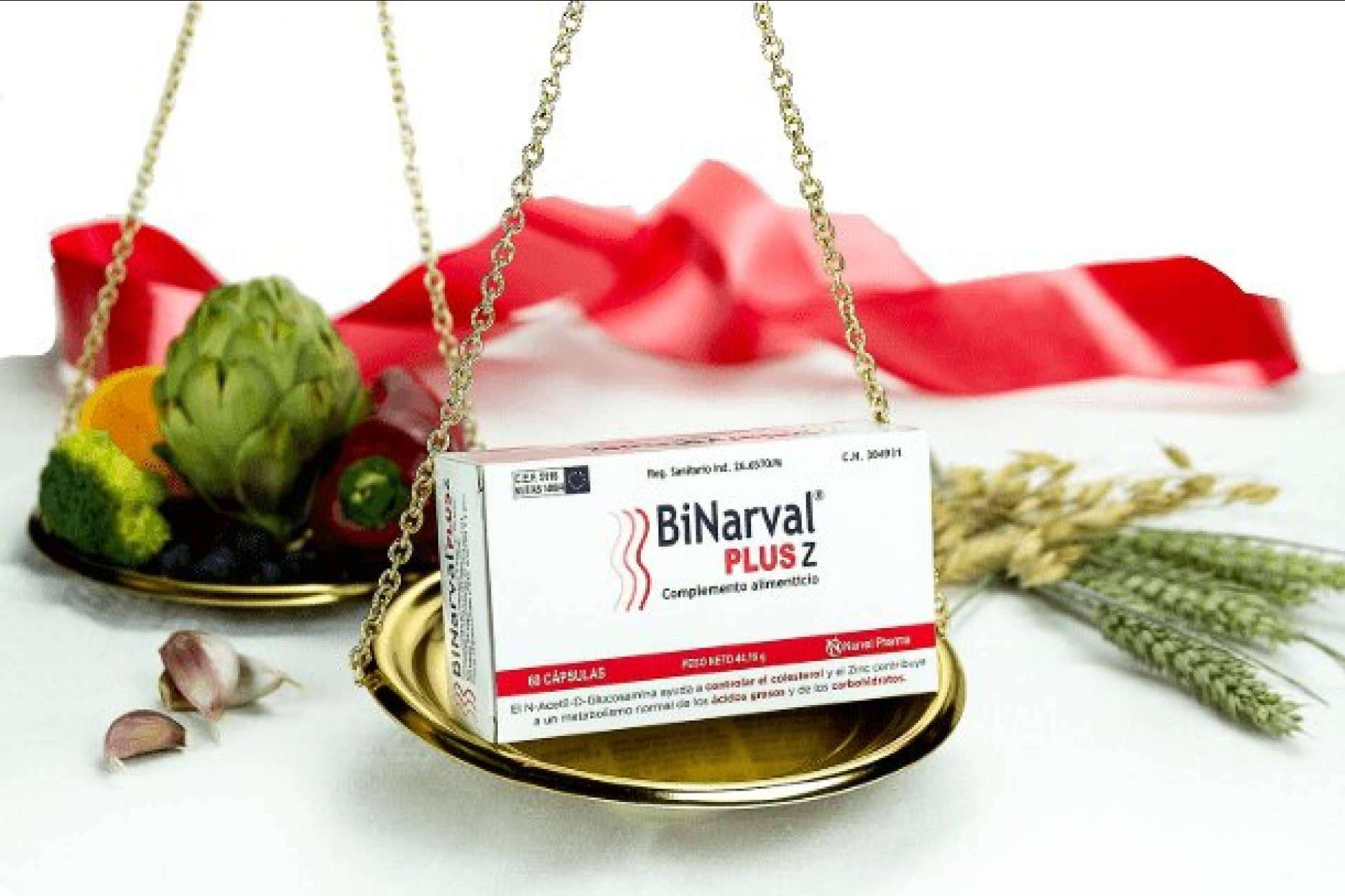 Mantener un peso saludable y controlar el colesterol con el complemento Binarval Plus Z de Narval Pharma