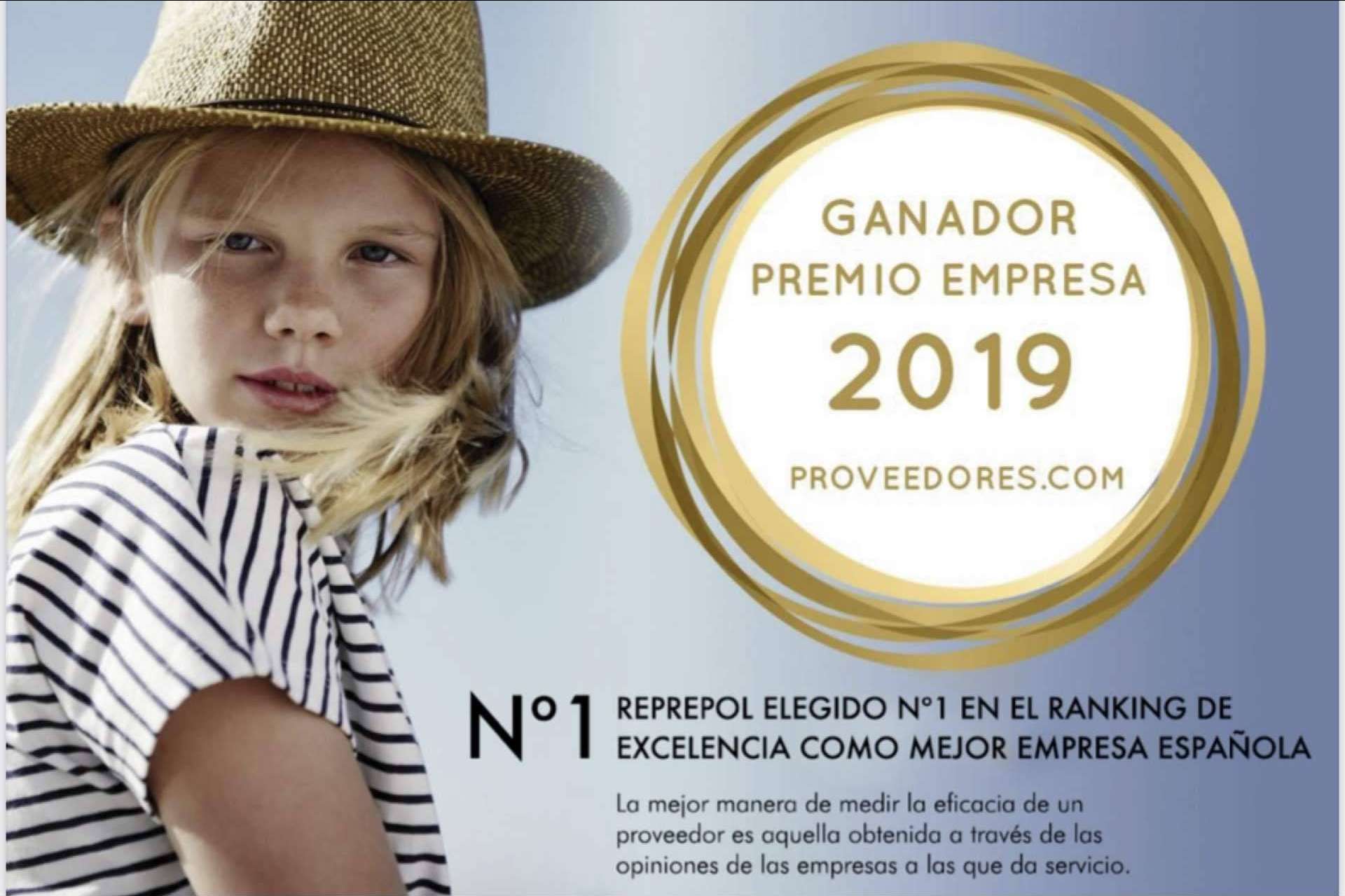 Mejor proveedor de ropa infantil, el Grupo Reprepol recibe el premio por segundo año consecutivo