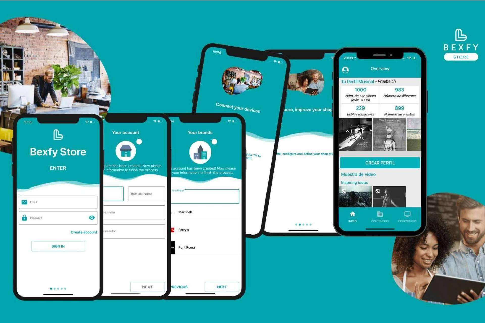 Reunir todos los canales digitales de una empresa para gestionar sus contenidos a tiempo real, el método de Bexfy Store