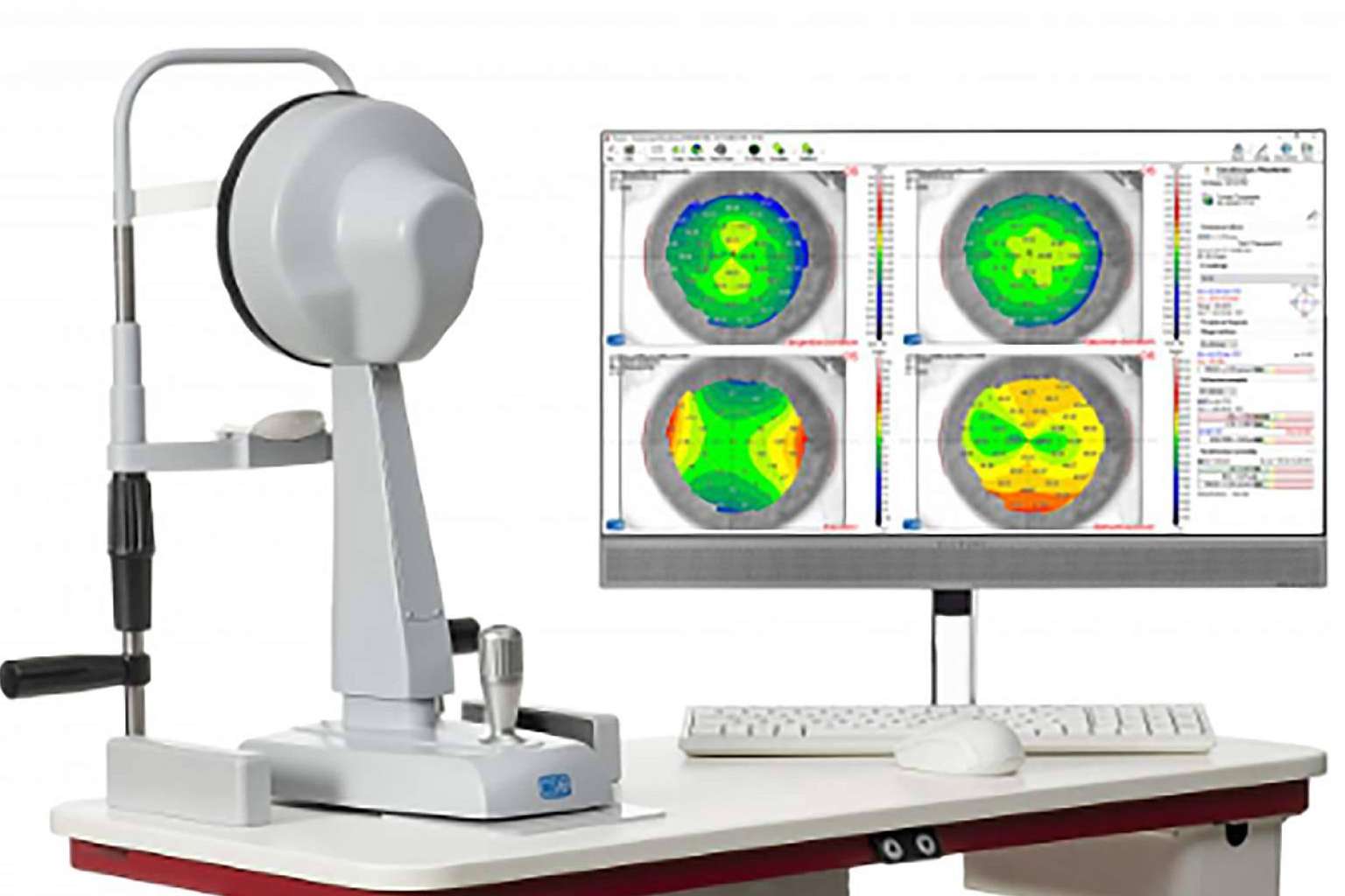 Los equipos de topografía corneal de GX2 aseguran los resultados más completos