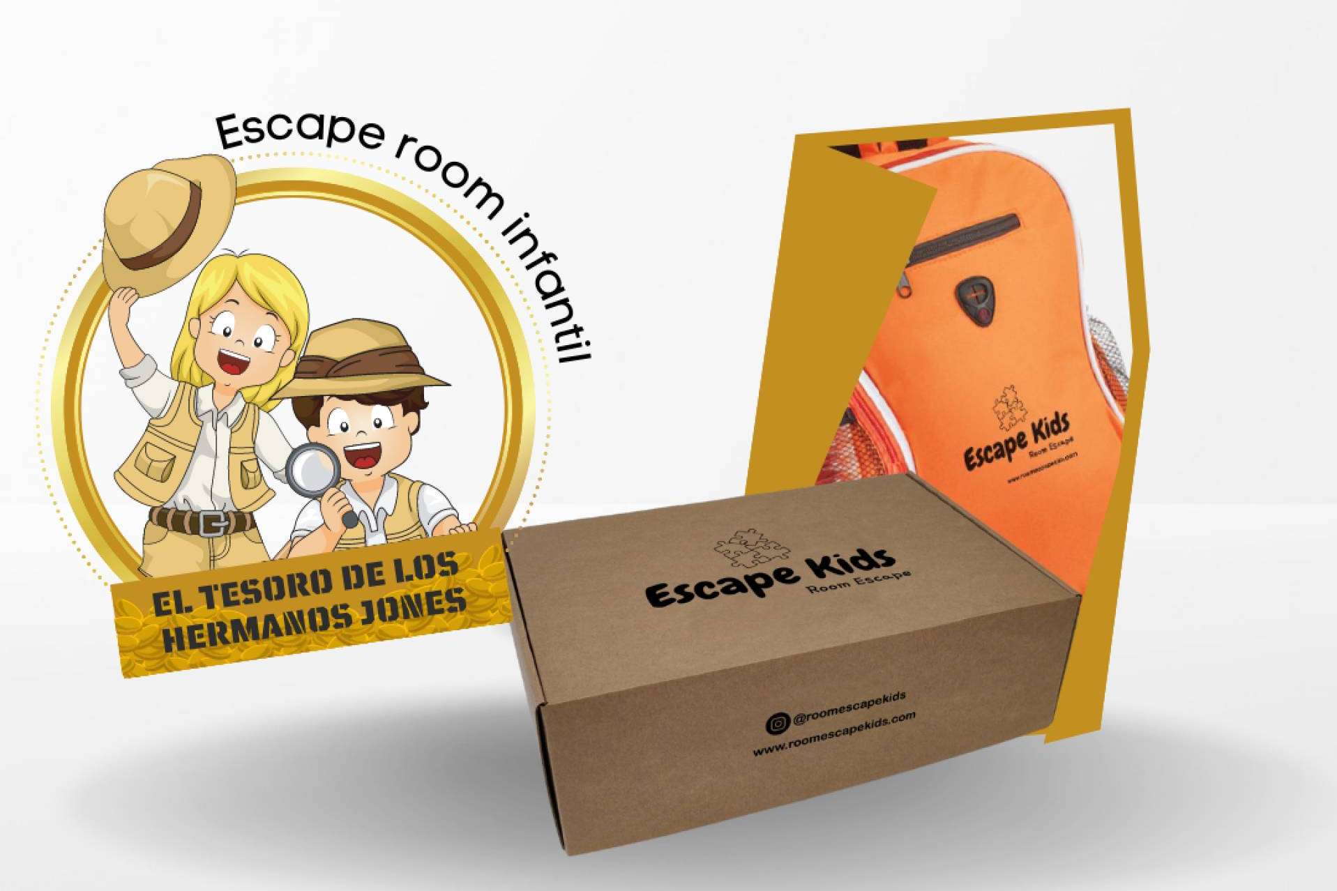 Uno de los mejores regalos para estas navidades viene de la mano de Escape Kids y es El Tesoro de los Hermanos Jones
