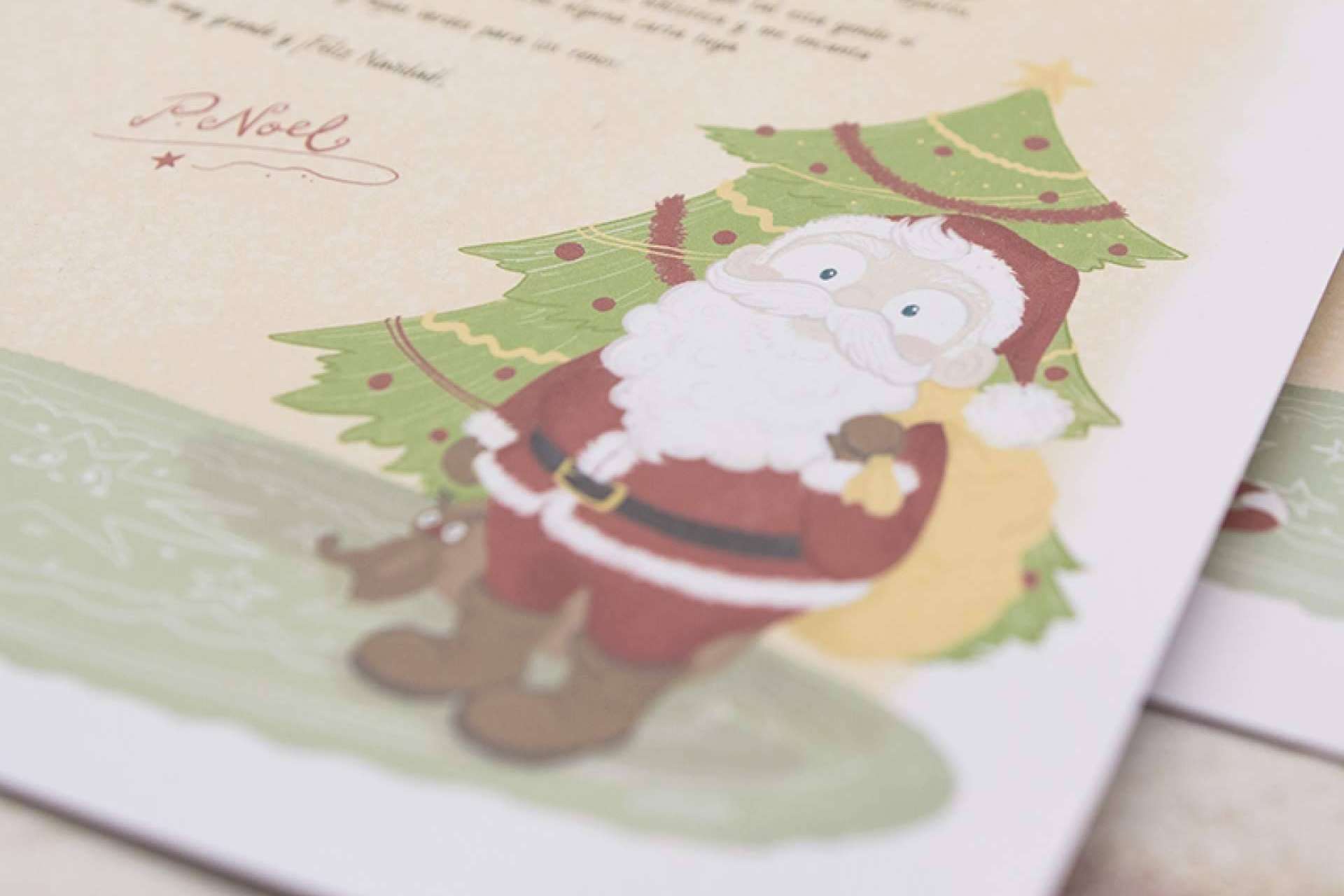 La carta de Papá Noel en Carta Personalizada, por Judith Navarrete