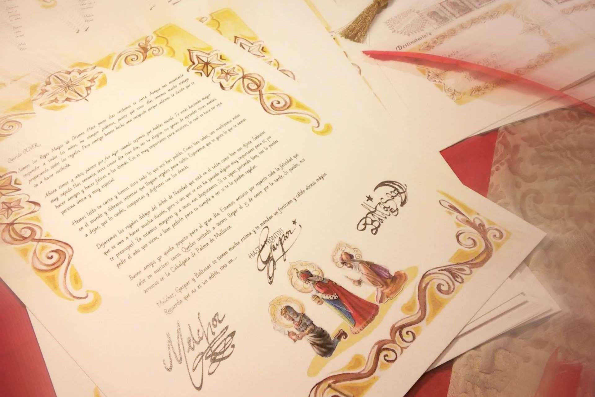 La ilusión de recibir una carta de los Reyes Magos, por Carta Personalizada