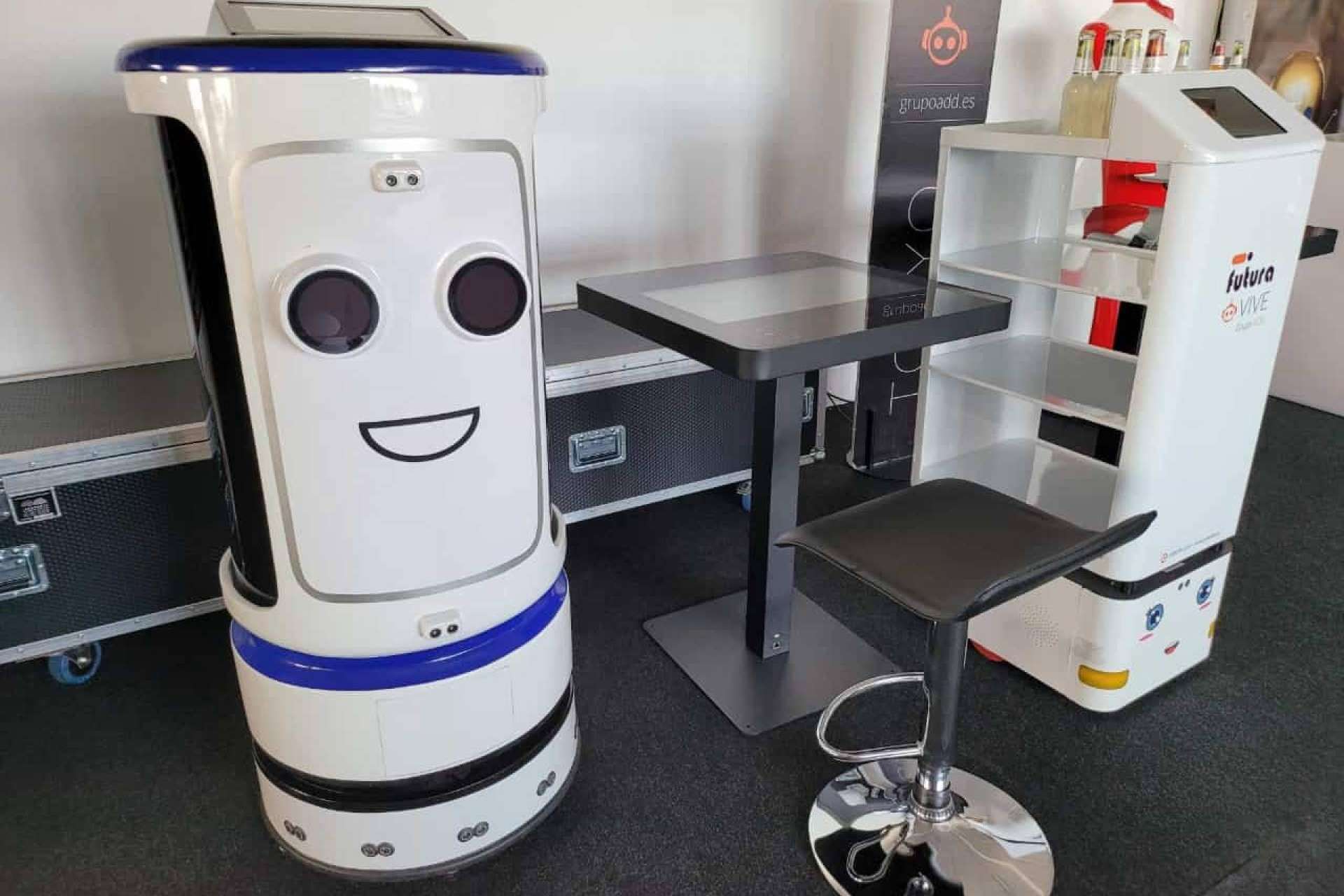 ¿Qué es el robot camarero para hoteles y restaurantes de Futura Vive?