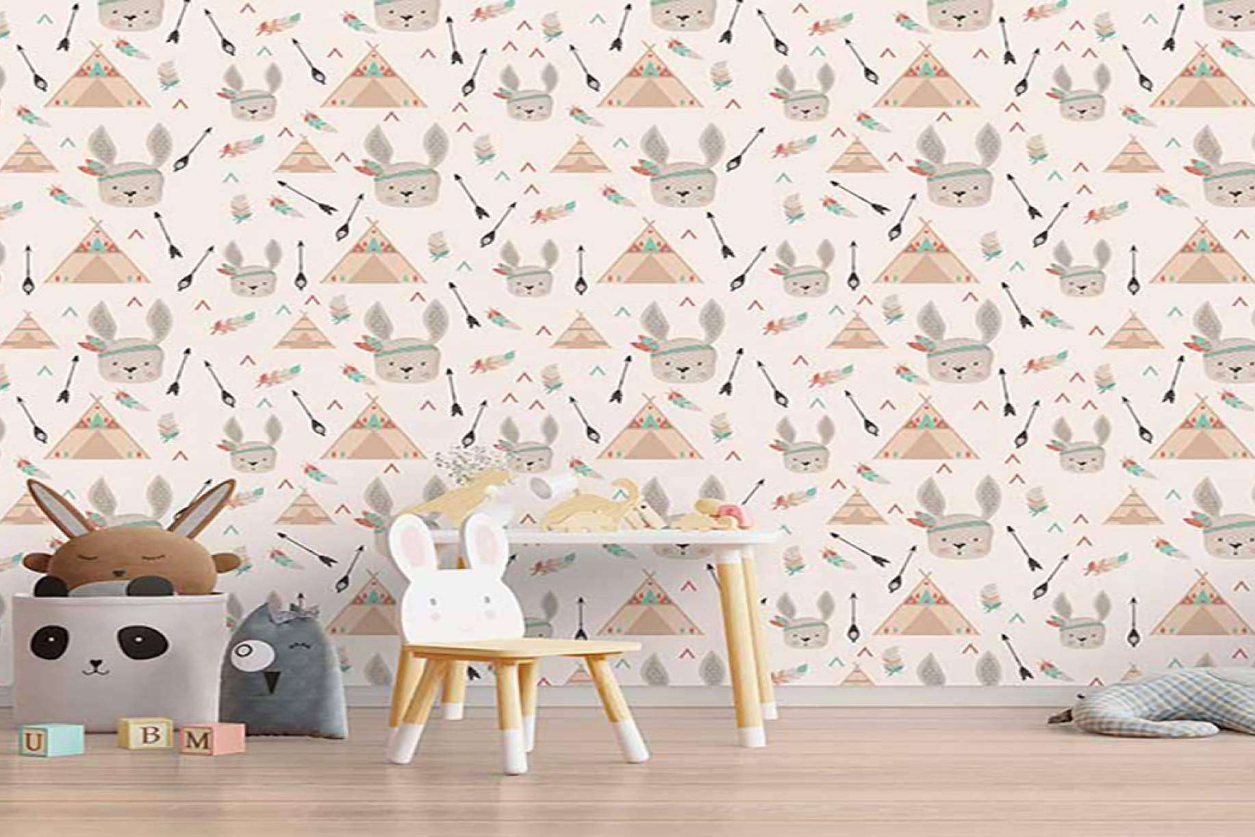 La propuesta de decoración con papel pintado de Imprimarte, una compañía española de fácil instalación
