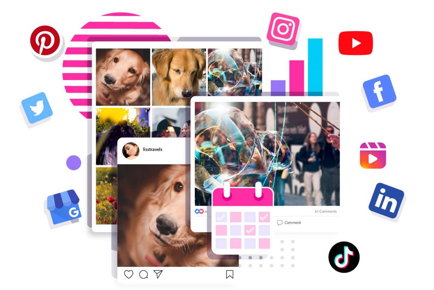 SocialGest permite programar los vídeos de Instagram Reels y TikTok