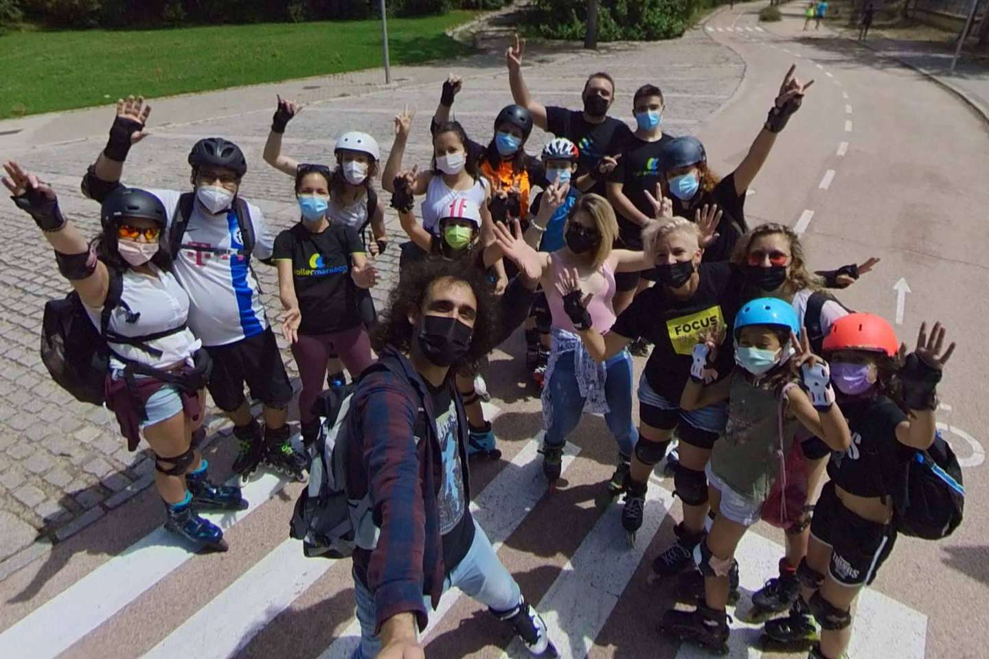 Apuntarse a los cursos intensivos de patinaje de Rollermaniacos