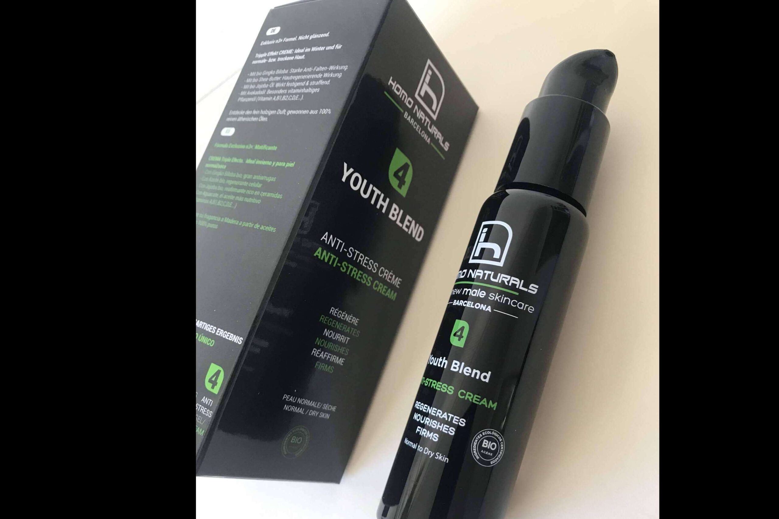 Una de las mejores cremas antiarrugas de Homo Naturals para hombre