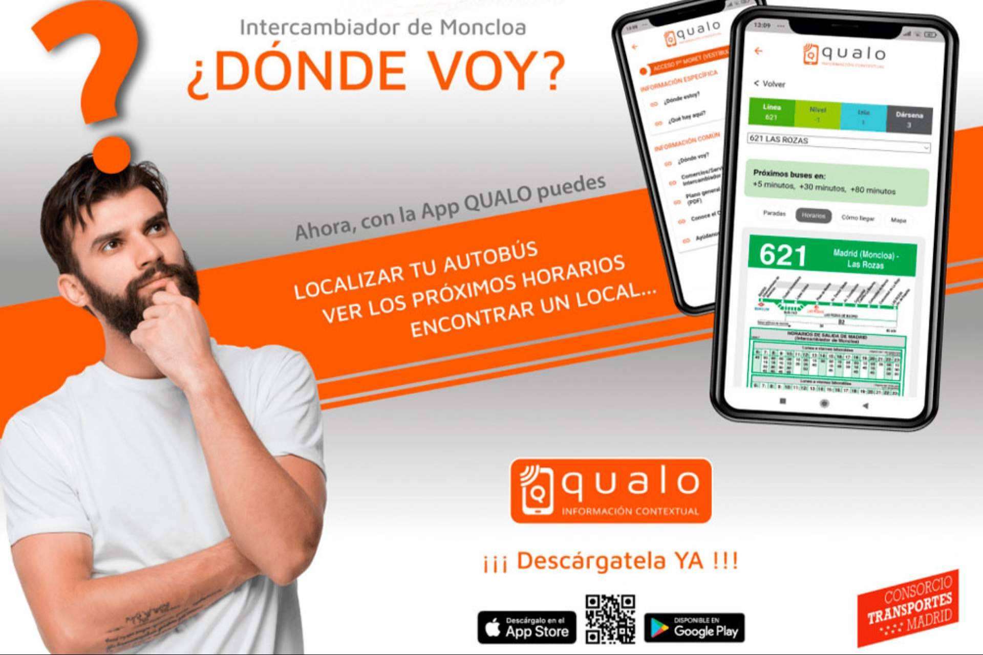 ¿Dónde encontrar QUALO? Intercambiador de Moncloa (Madrid)