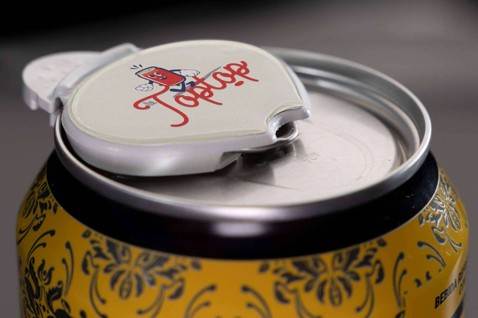El nuevo tapón para latas personalizable es The Top·Top