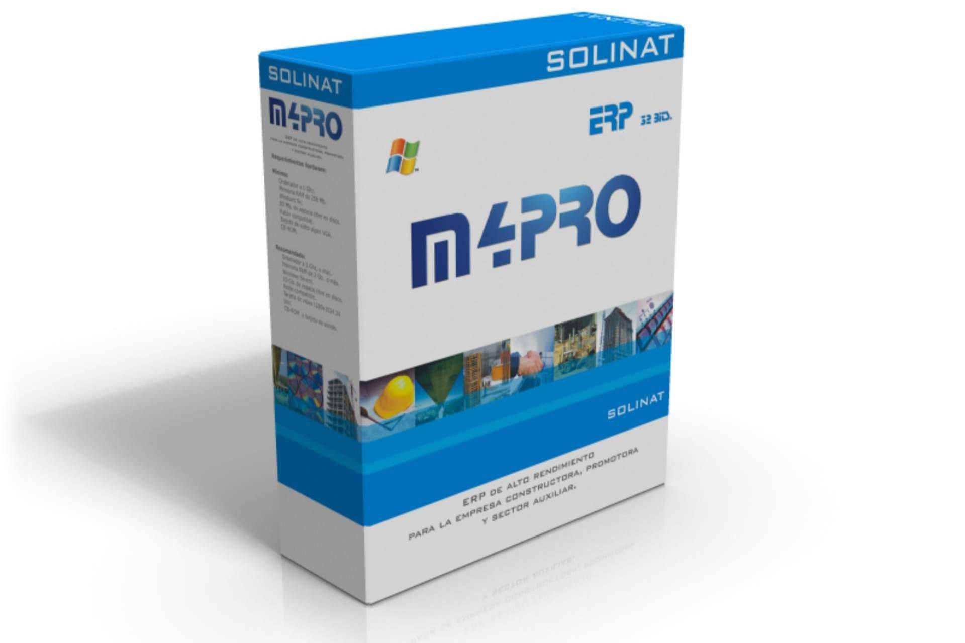 SOLINAT ofrece un software ERP de gestión empresarial para compañías constructoras