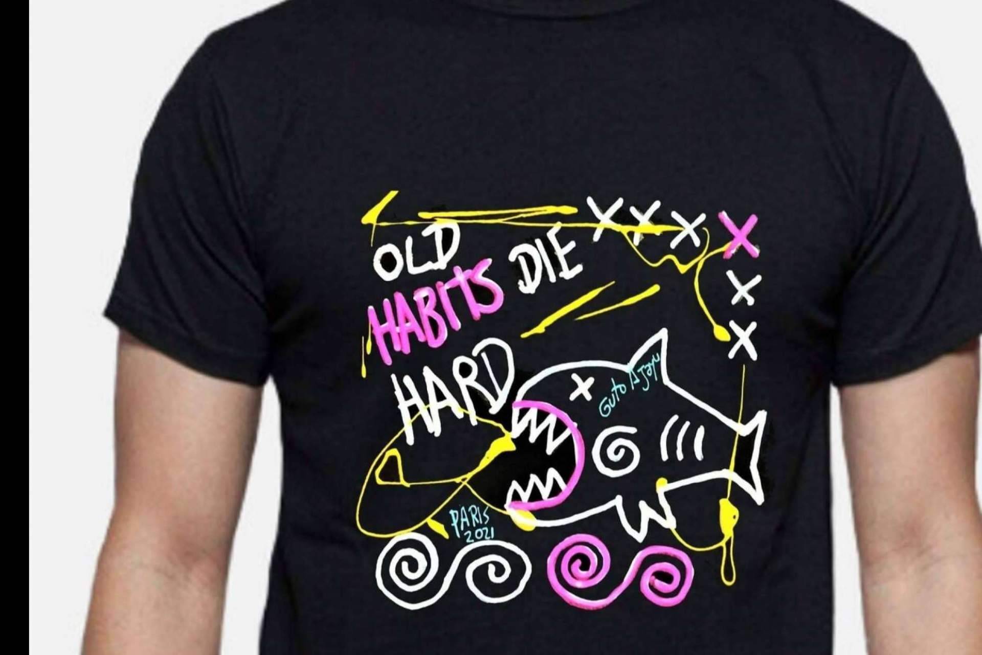 Nueva edición limitada de camisetas personalizadas de Guto Ajayu