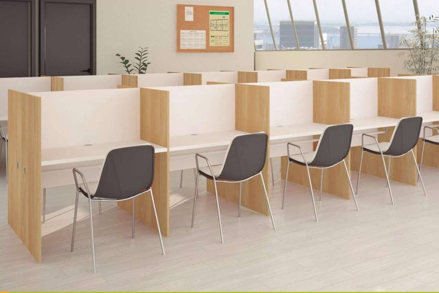 Office Deco dispone de los muebles de atención telefónica adaptables a cualquier espacio