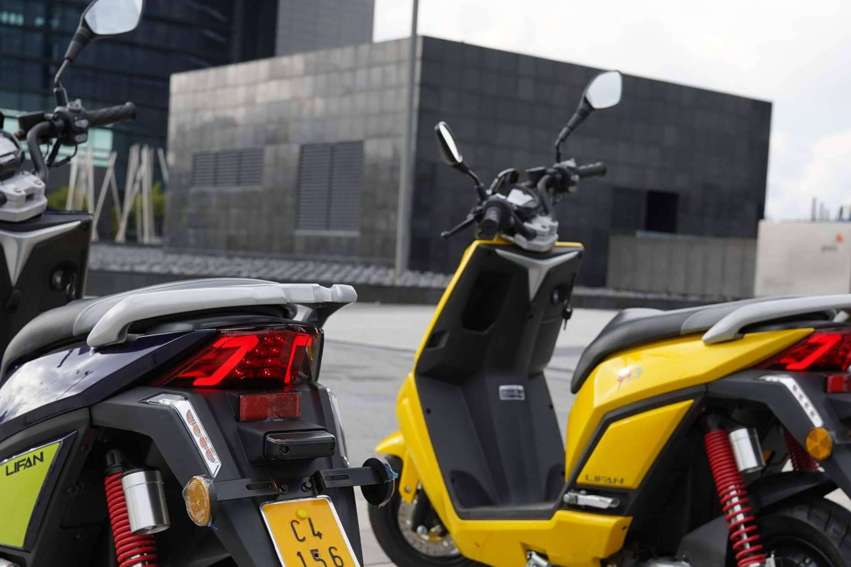 0 emisiones de CO₂ con los modelos de scooter eléctrico Lifan