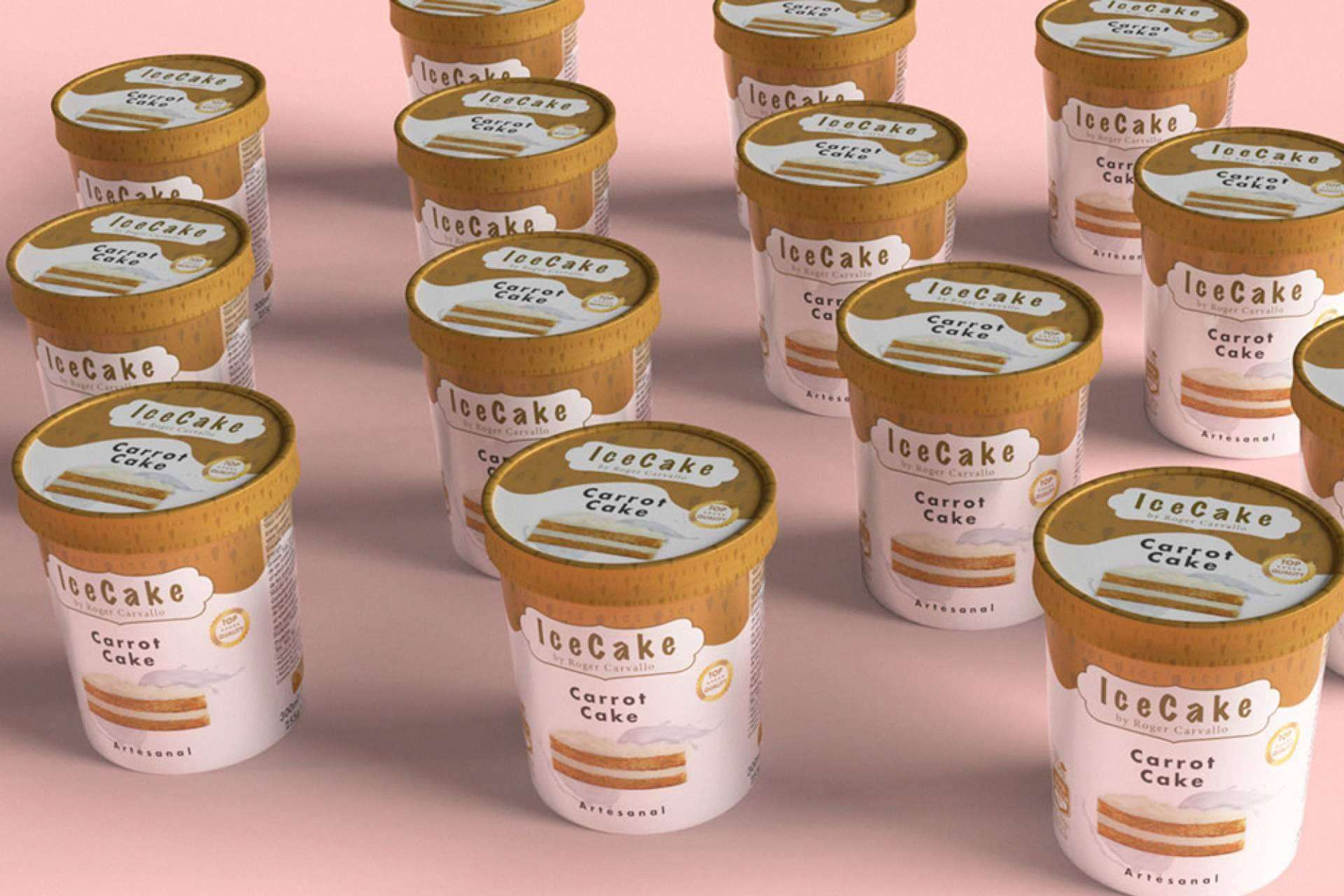 La nueva delicia de IceCake by Roger Carvallo, el helado de carrot cake