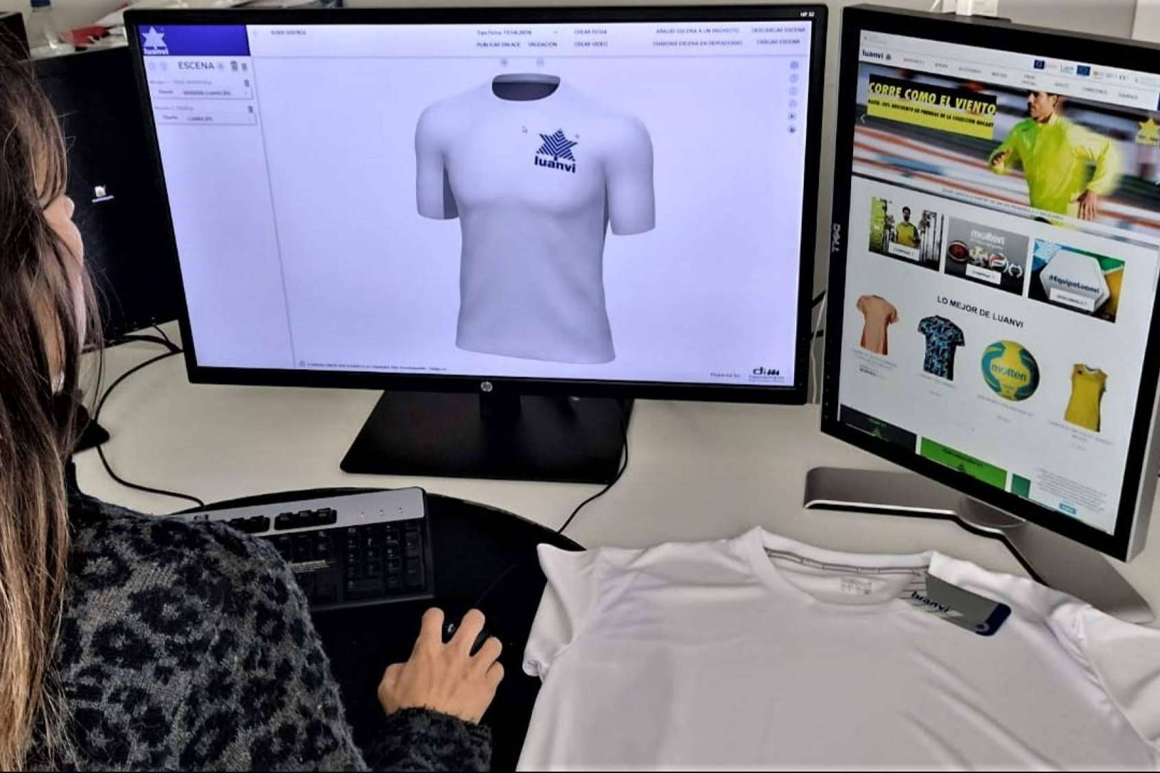 Luanvi y Tecnologías Dim apuestan por la moda deportiva sostenible