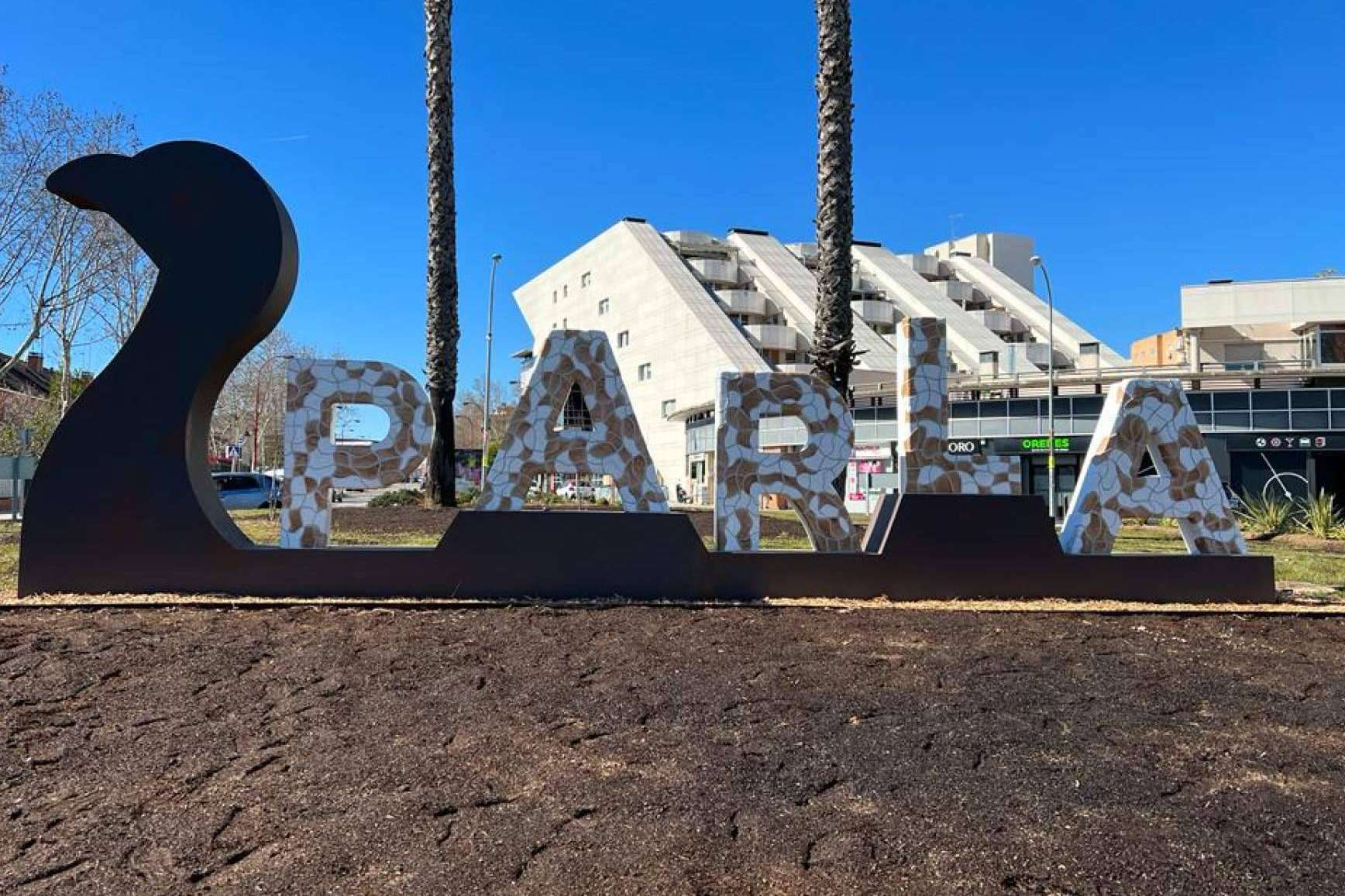 Las letras de Mobuartex para decorar las entradas de las localidades