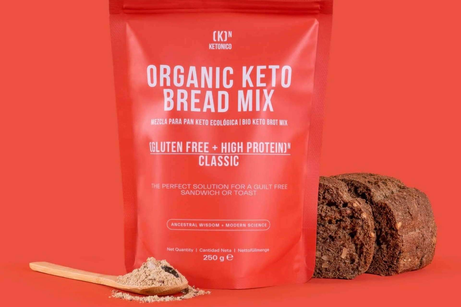 Con Ketonico, es posible disfrutar de un buen pan recién hecho en una dieta keto