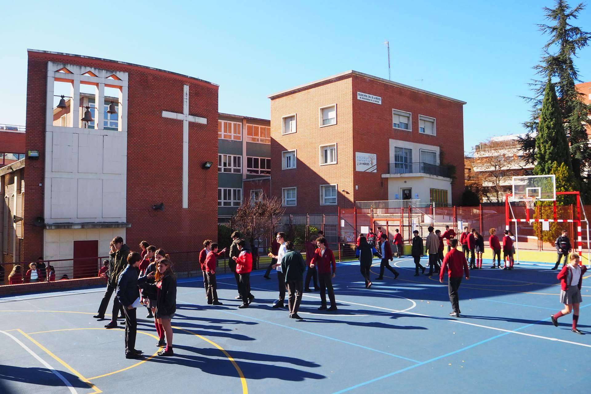 Confiar la formación de los niños en el Colegio Nuestra Señora de la Merced, en Chamartín
