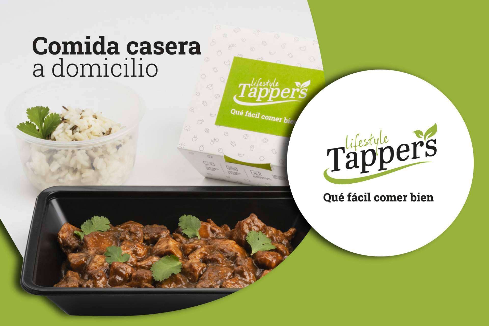 La empresa Tappers Lifestyle distribuye comida sana a domicilio para personas mayores