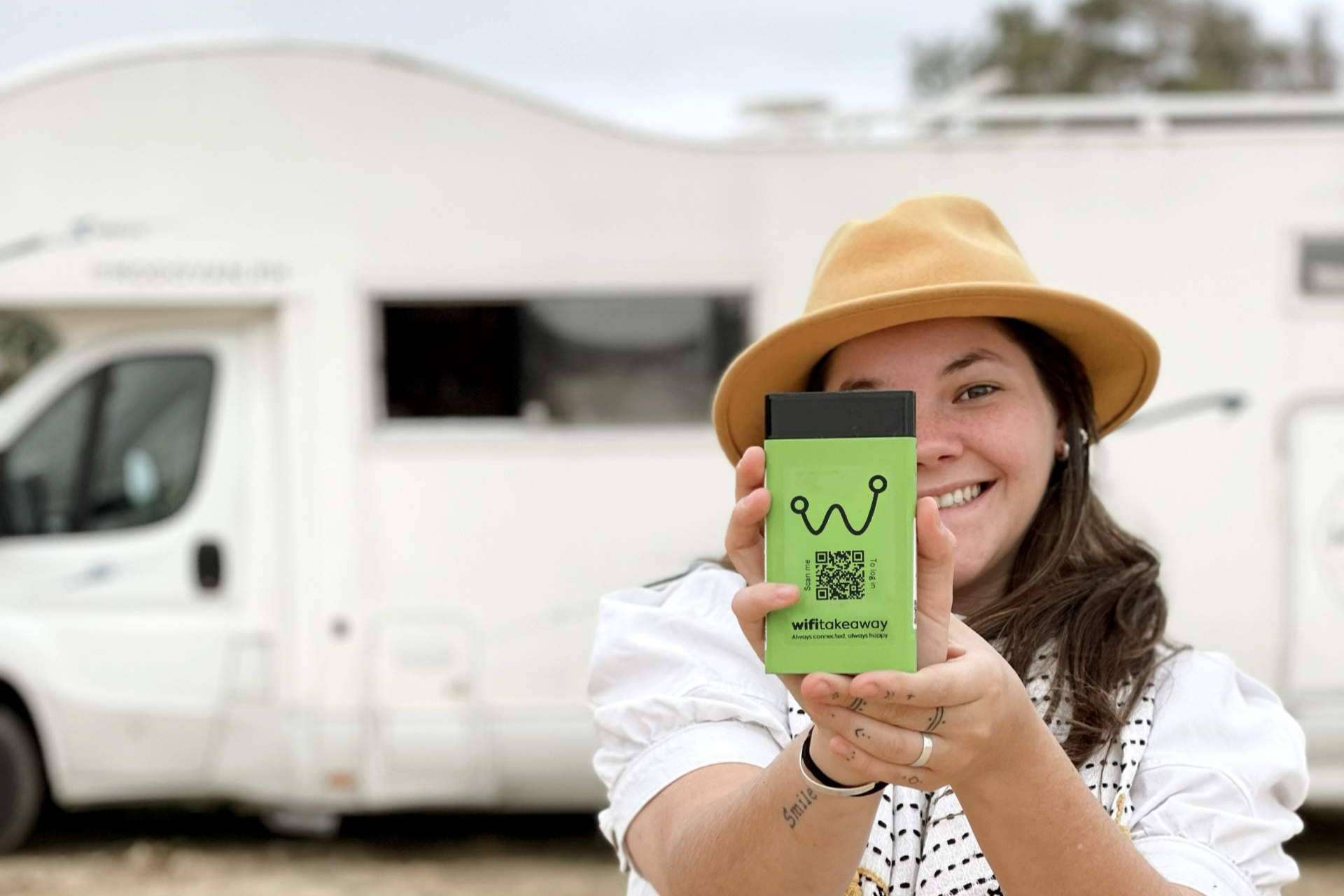La empresa Wifitakeaway ofrece internet portátil de alta velocidad y seguridad para autocaravanas