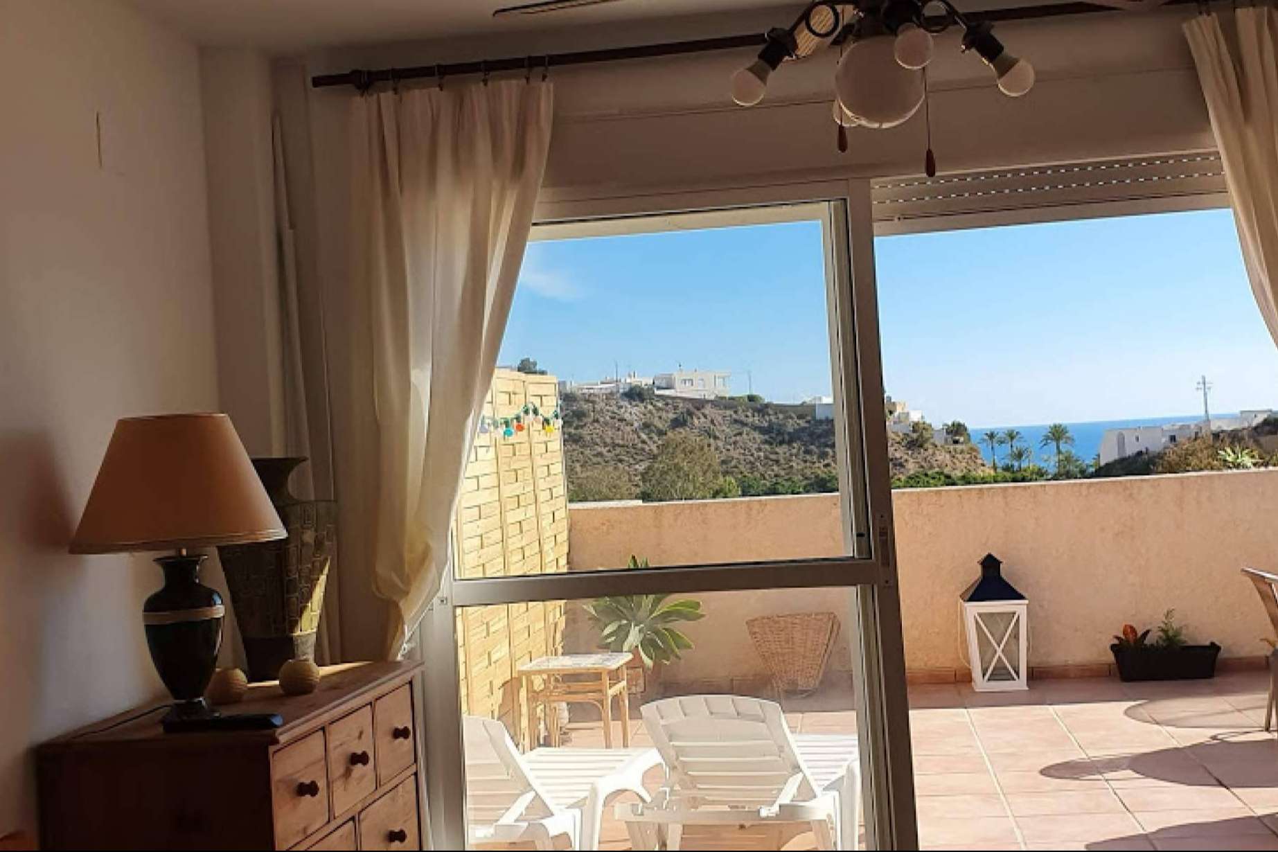 El apartamento en Villajoyosa con vistas al mar