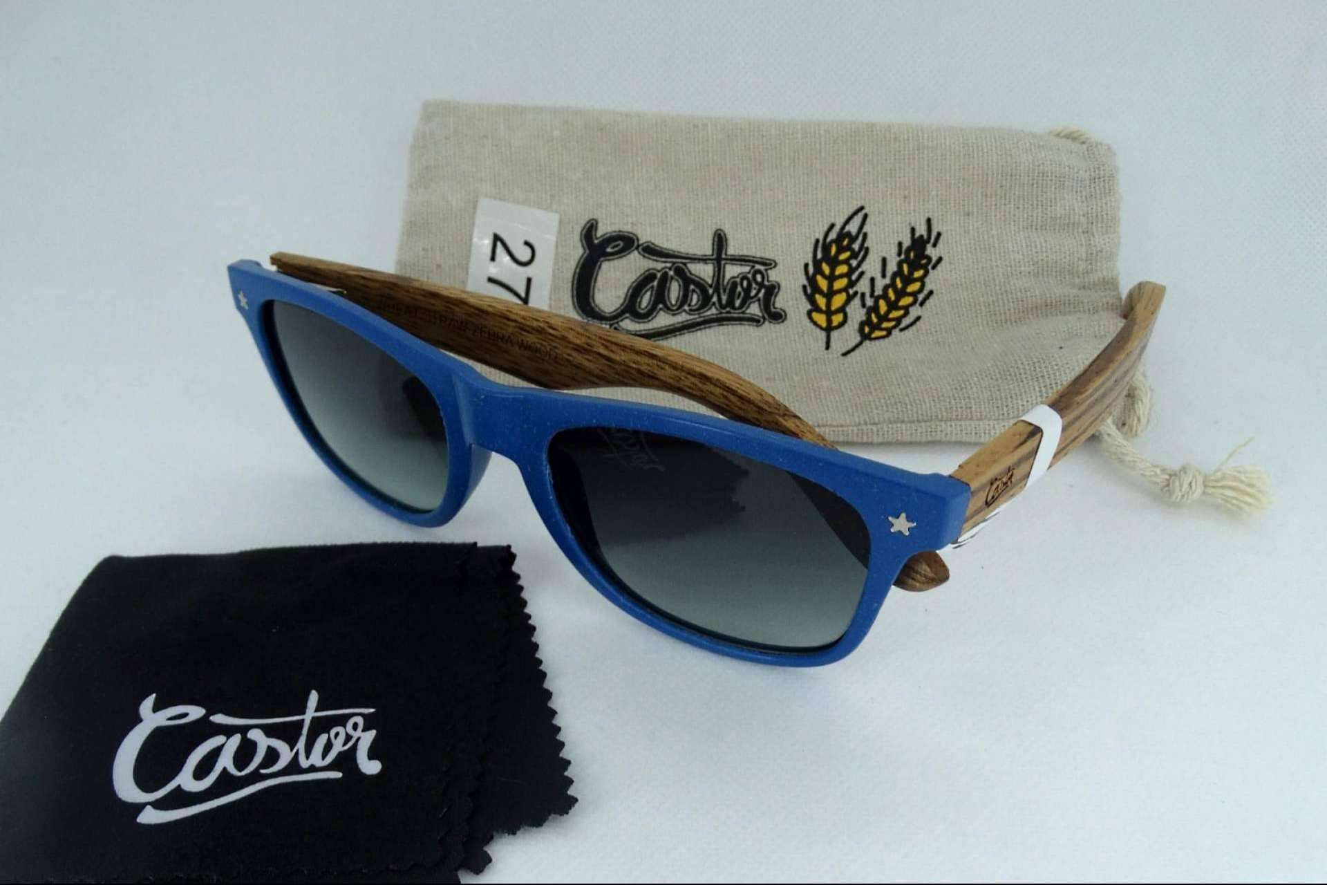 Castor Sunglasses utiliza materiales 100 % biodegradables para la fabricación de sus gafas de sol