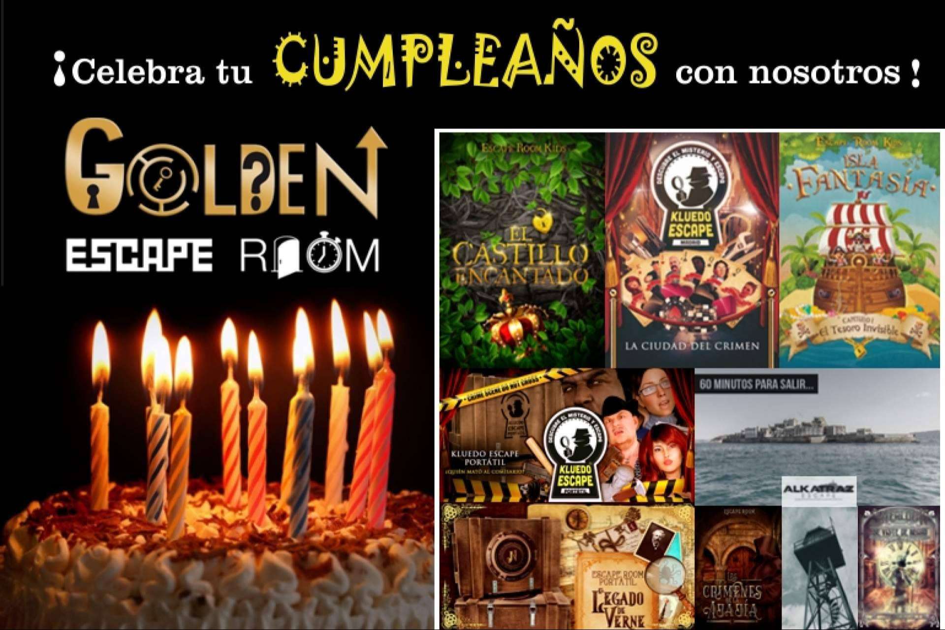 Una propuesta para celebrar los cumpleaños infantiles es el escape room para niños en Madrid