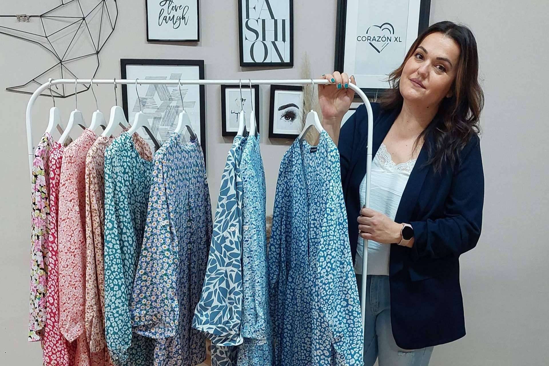 Corazón XL vende colecciones frescas, juveniles y de tendencia en ropa de mujer de tallas grandes
