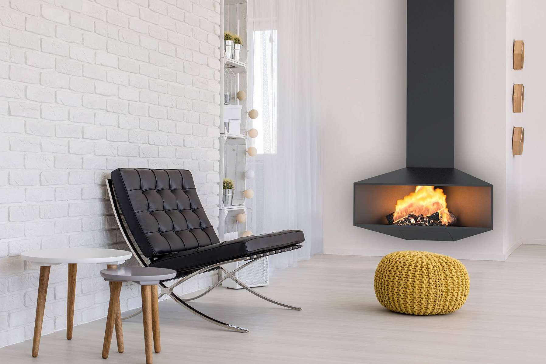 El arte de vestir el fuego con los diseños exclusivos de las chimeneas DAE