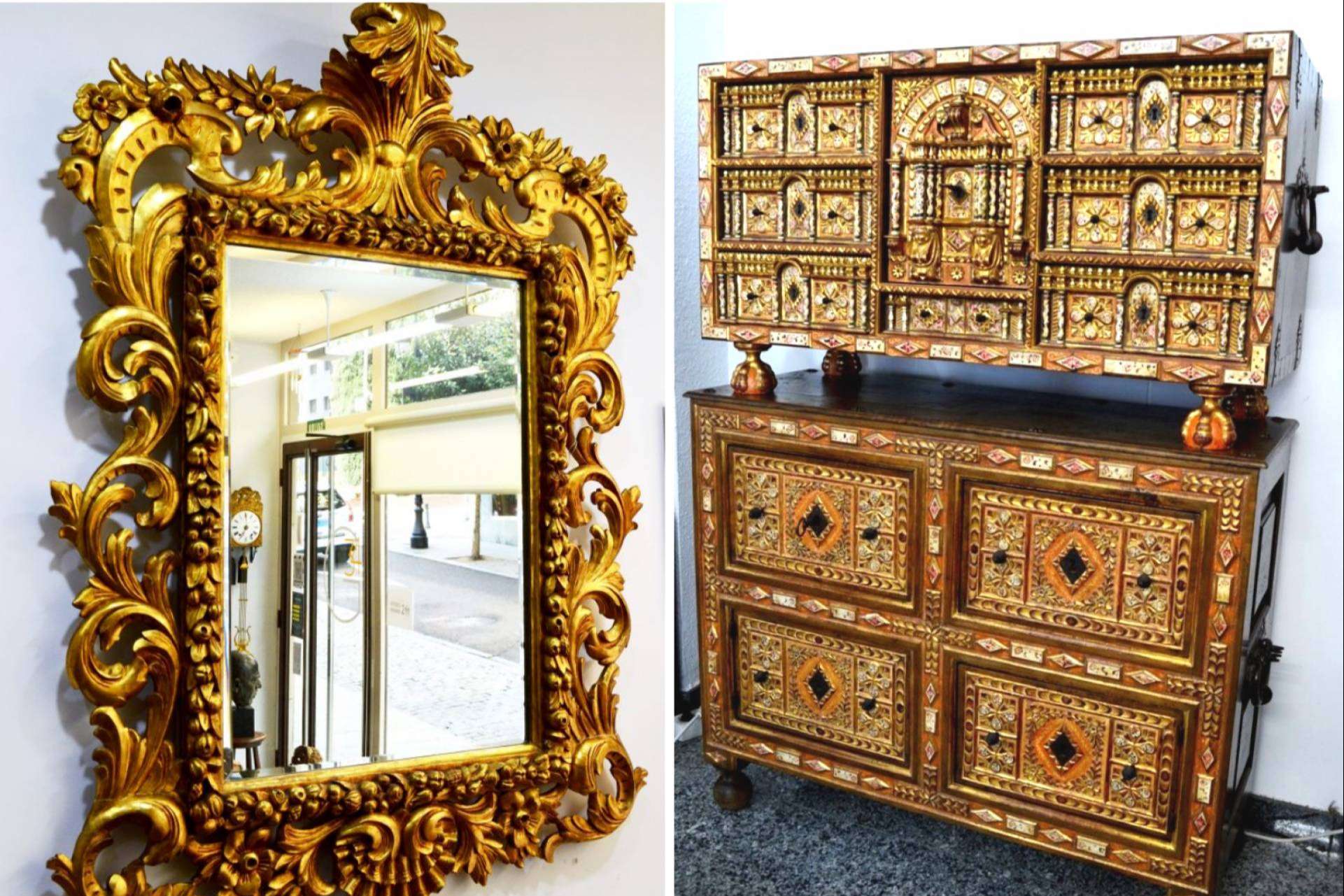 Comprar decoración vintage y antigüedades online en Galería 34