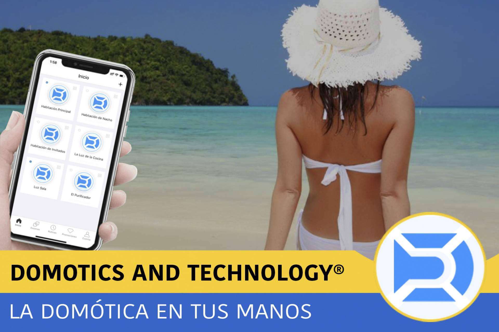 Domotics and Technology permite crear una estancia más confortable en el hogar