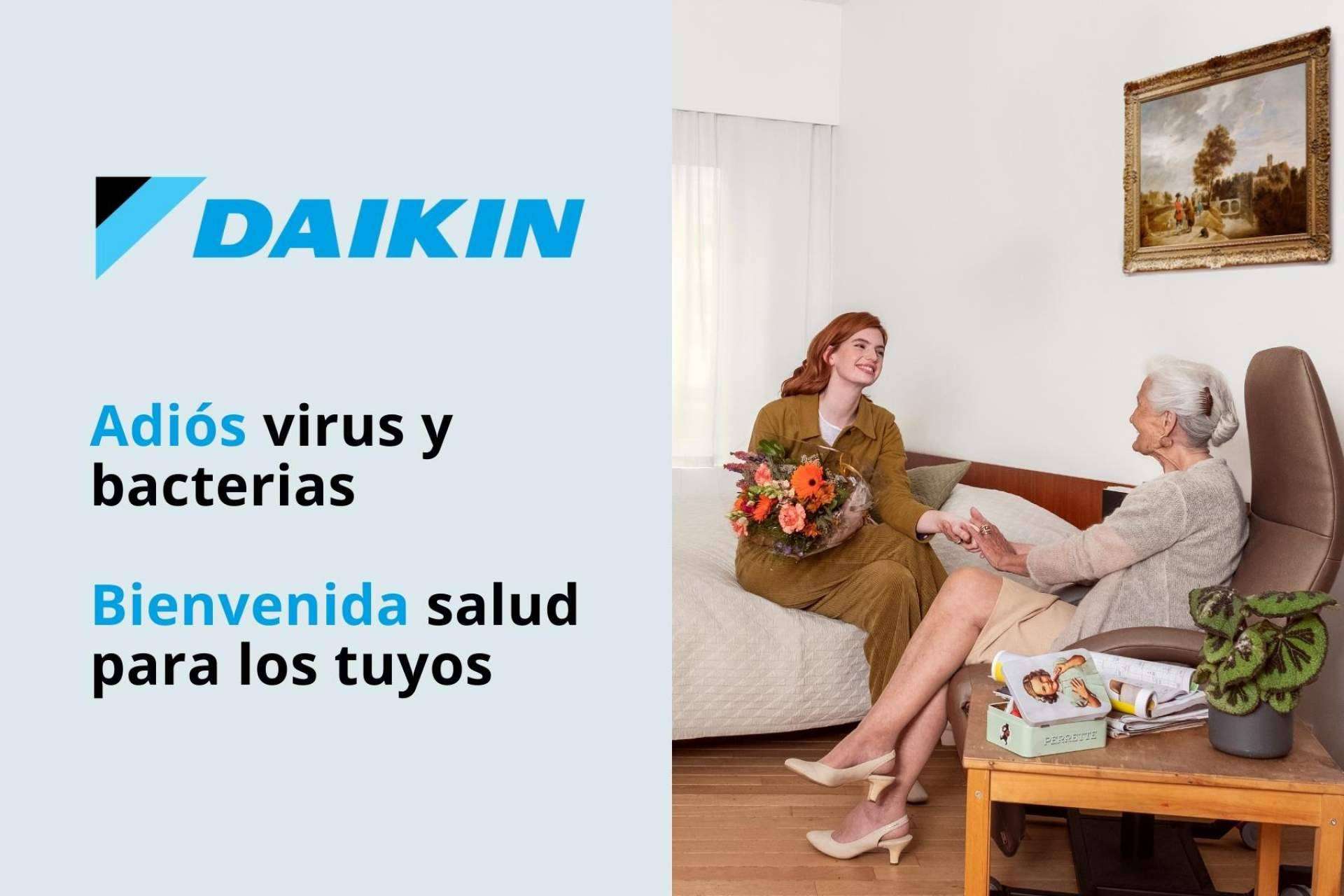 El purificador de aire de la firma Daikin ayuda a combatir las alergias
