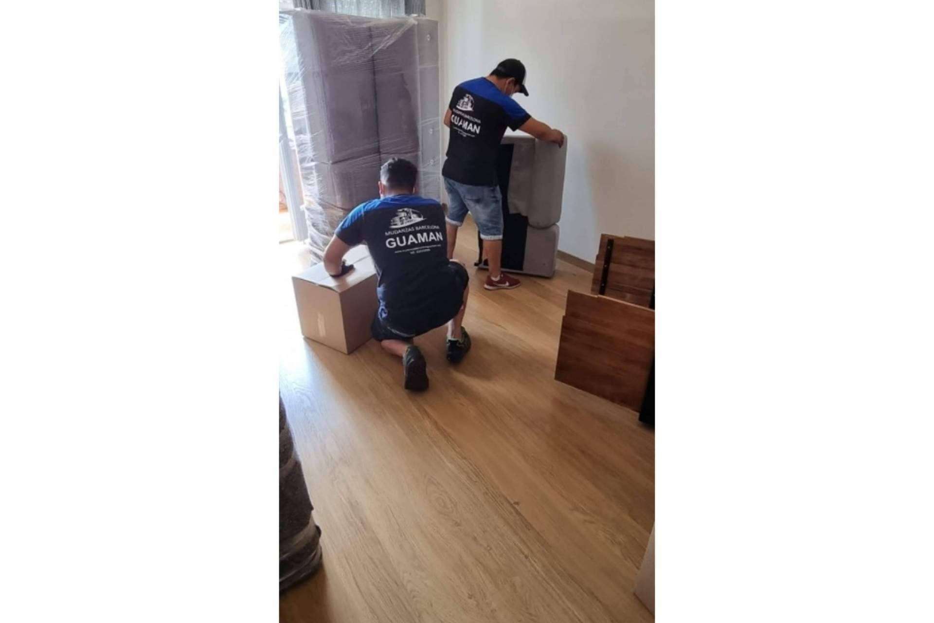 Mudanzas Guaman e Hijos ofrece un servicio de mudanzas en Barcelona integral