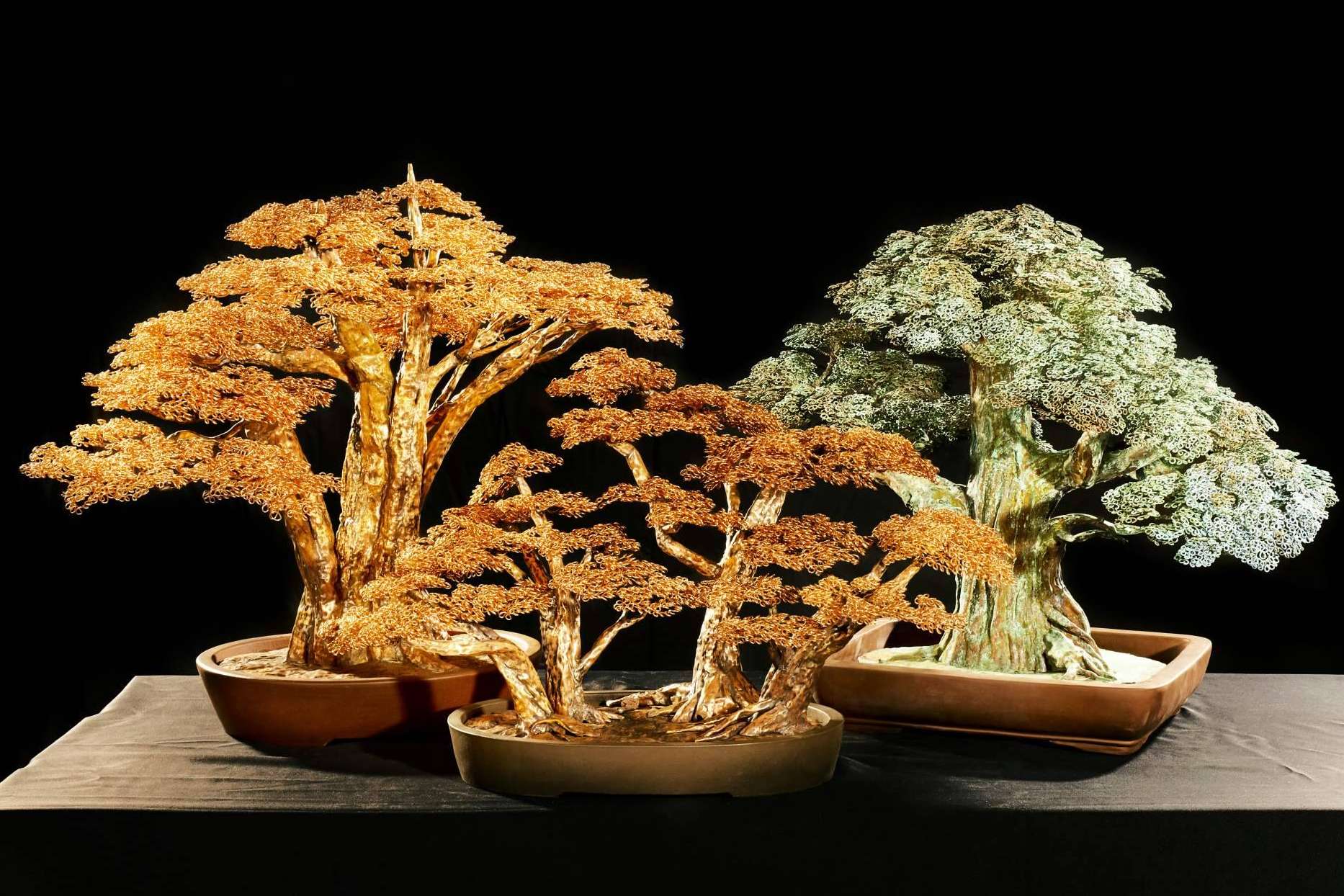 Arte y naturaleza de la mano con las esculturas de Badiola & Copper