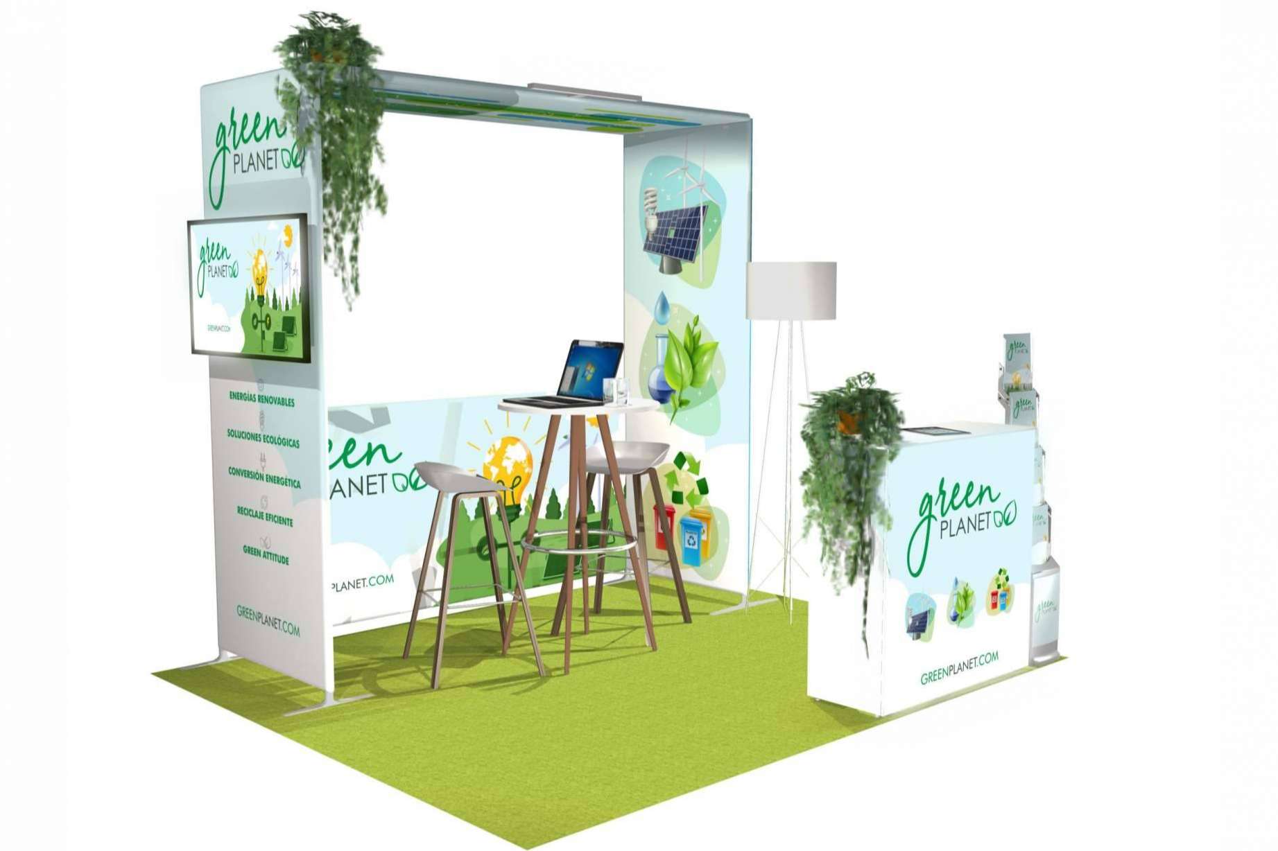 Montar un stand para sorprender en las ferias y congresos gracias a Olika Stands