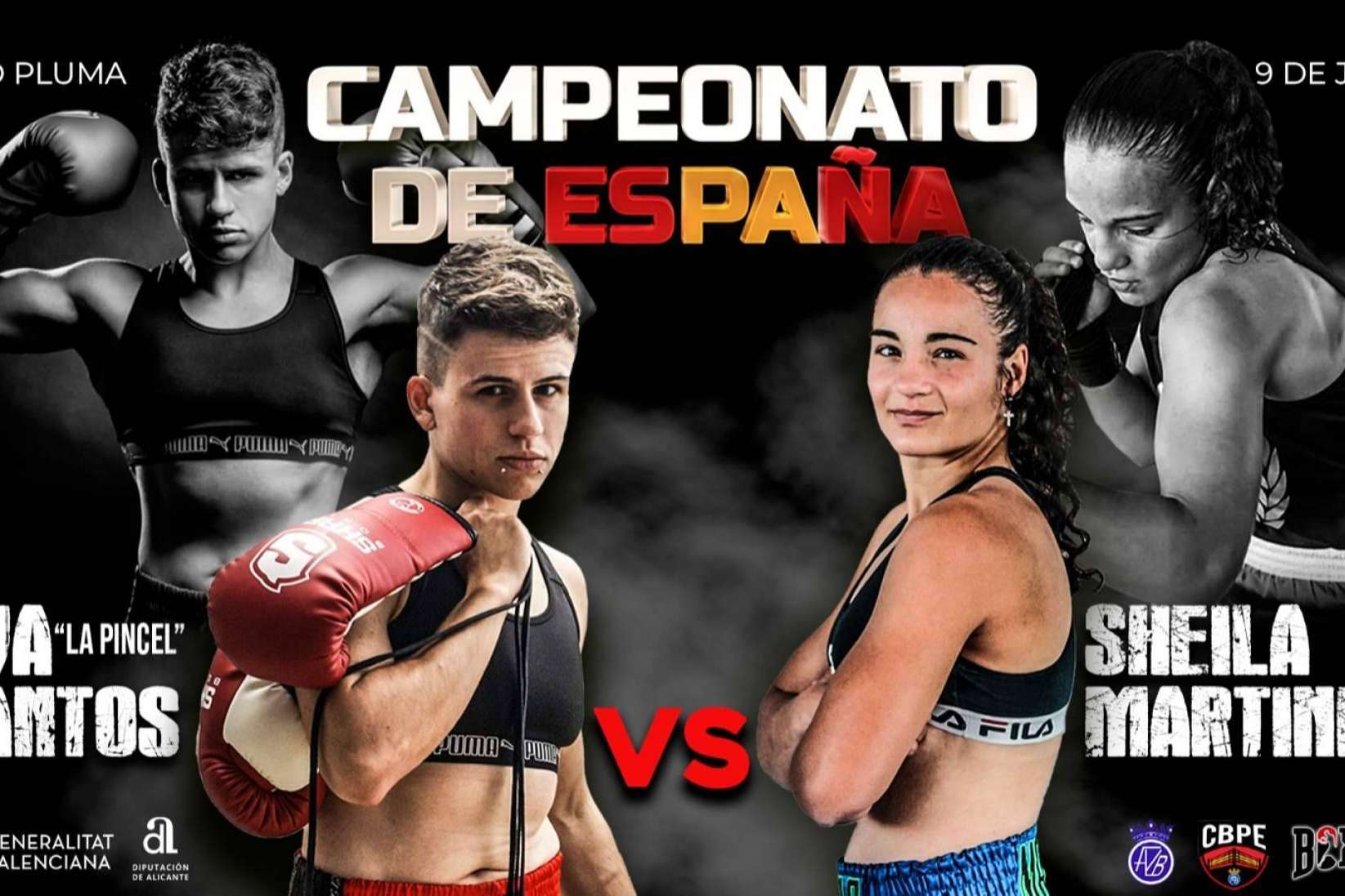 Campeonato de España Profesional Femenino de Peso Pluma, de la mano de Boxea.es, el próximo 09 de julio