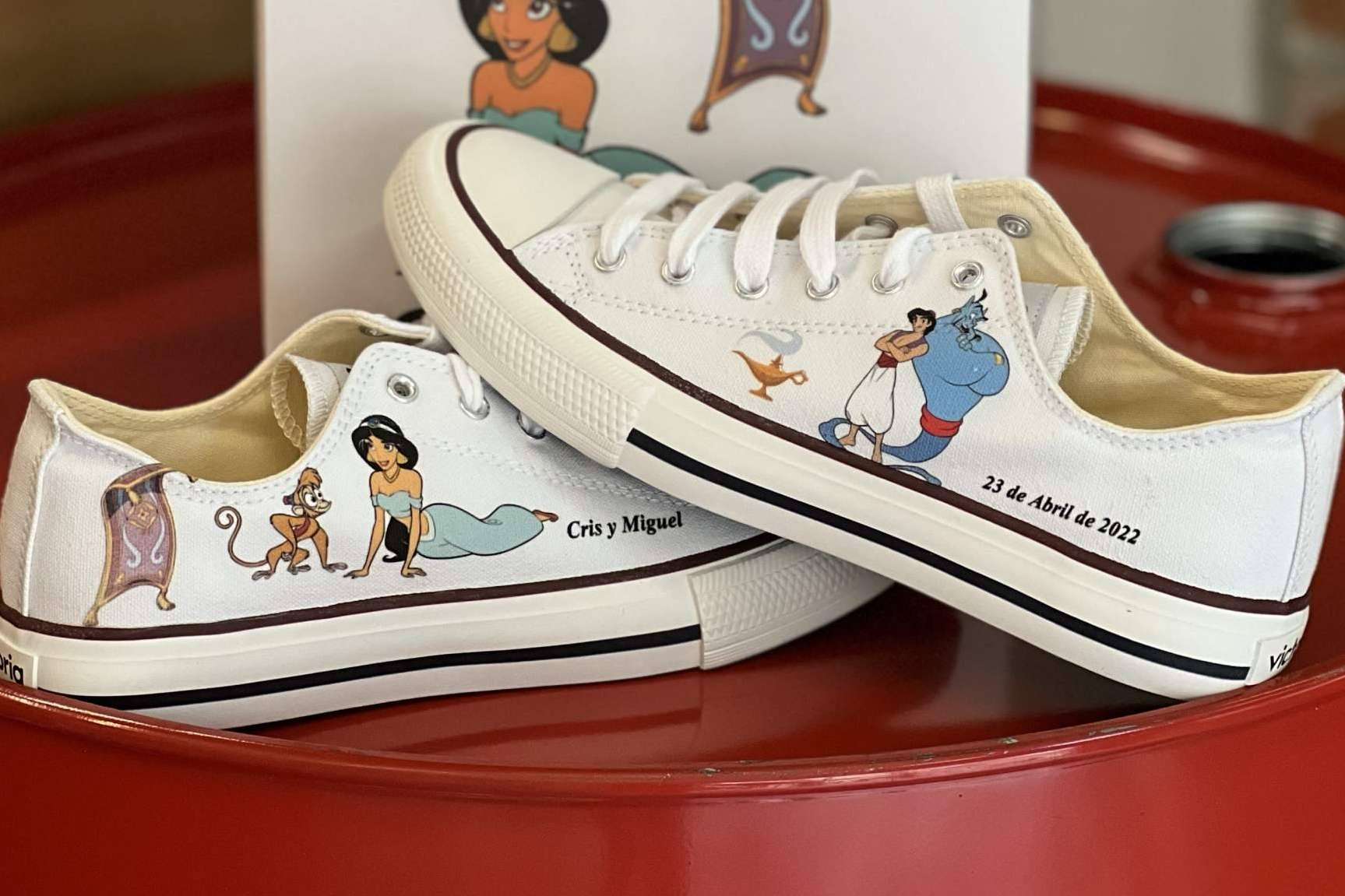AMM Aerografía y sus zapatillas personalizadas