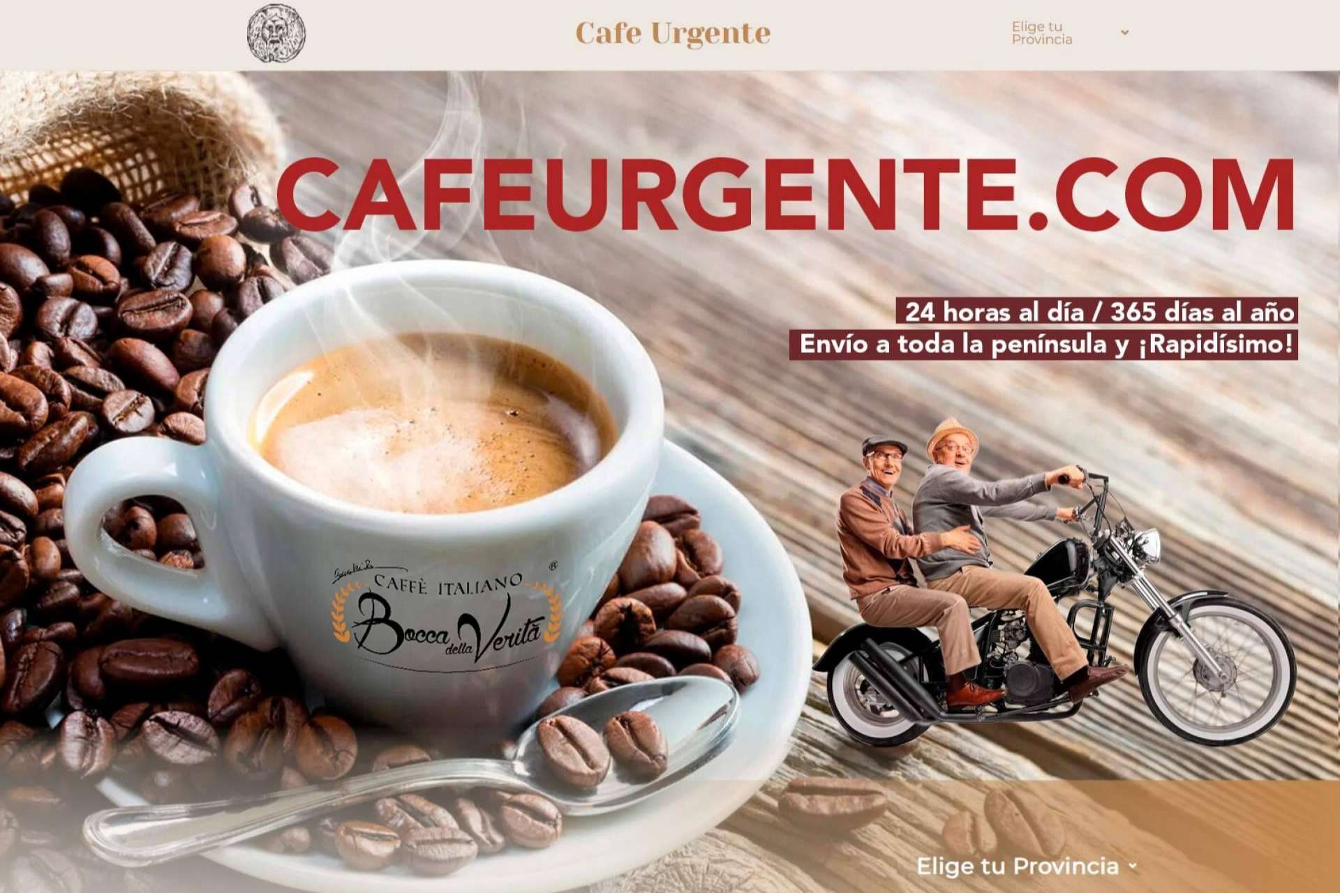 El nuevo servicio de café urgente a domicilio para restaurantes y particulares, de Café Italiano Bocca Della Verità