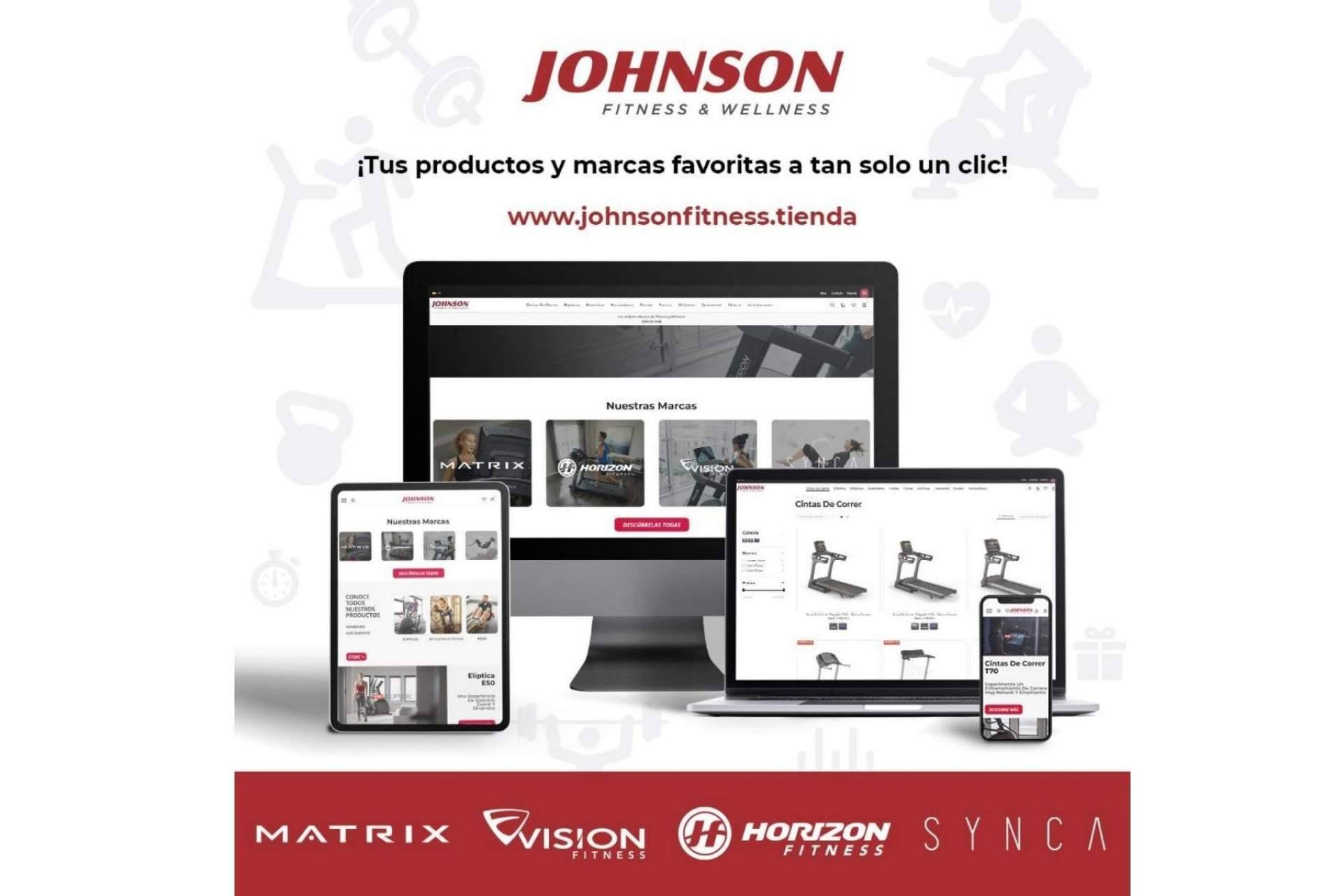 Nueva tienda online fitness, Johnson Fitness & Wellness
